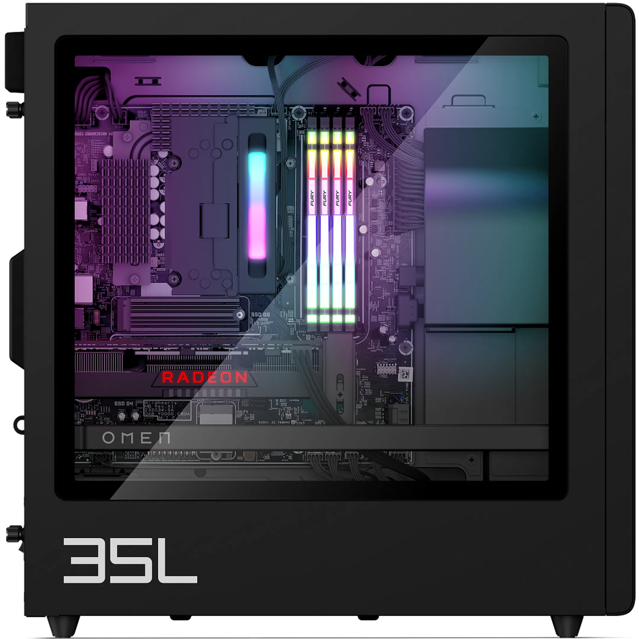 HP PC Gamer Omen 35L i7 32Go 1To RTX 5060 Ti - GT16-0116NB image