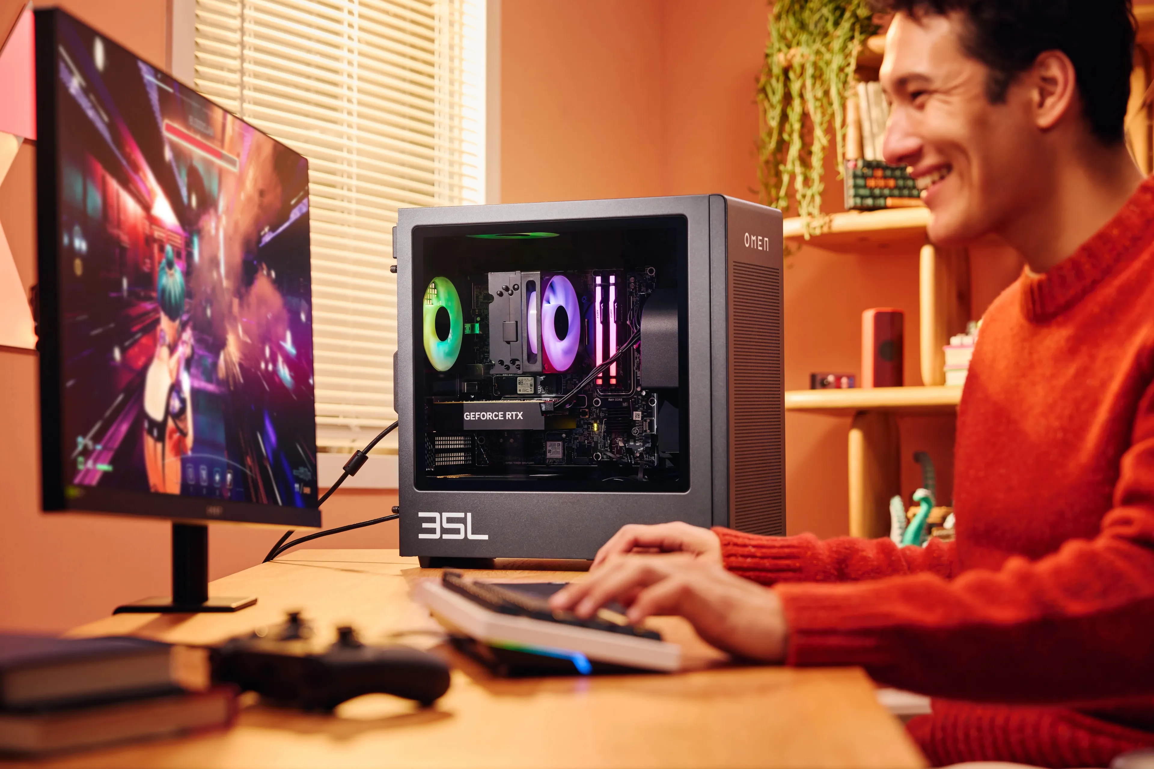 HP PC Gamer Omen 35L i7 32GB 1TB RTX 5060 Ti - GT16-0116NB image