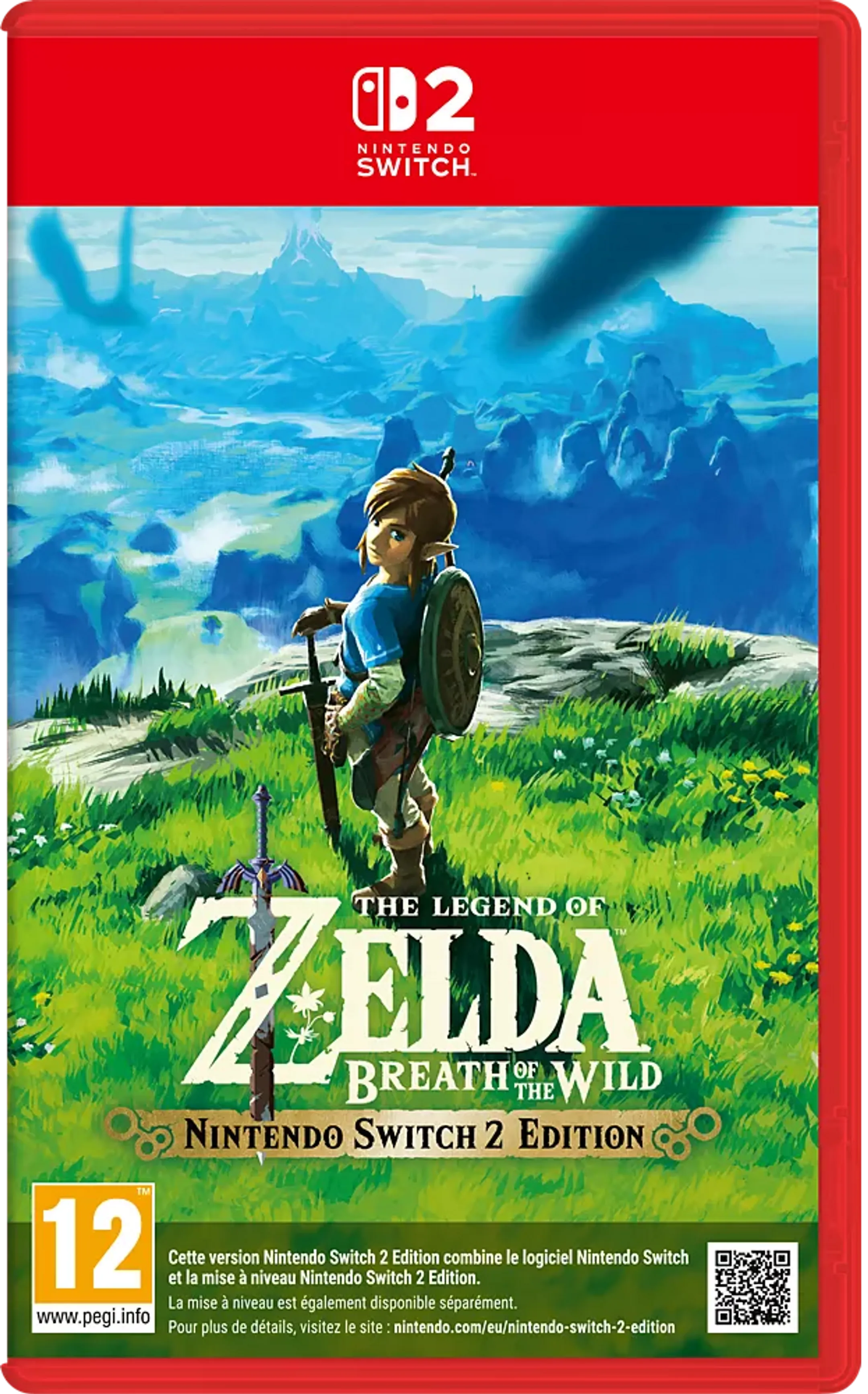 Jeu Switch 2 The Legend of Zelda - Breath of the Wild