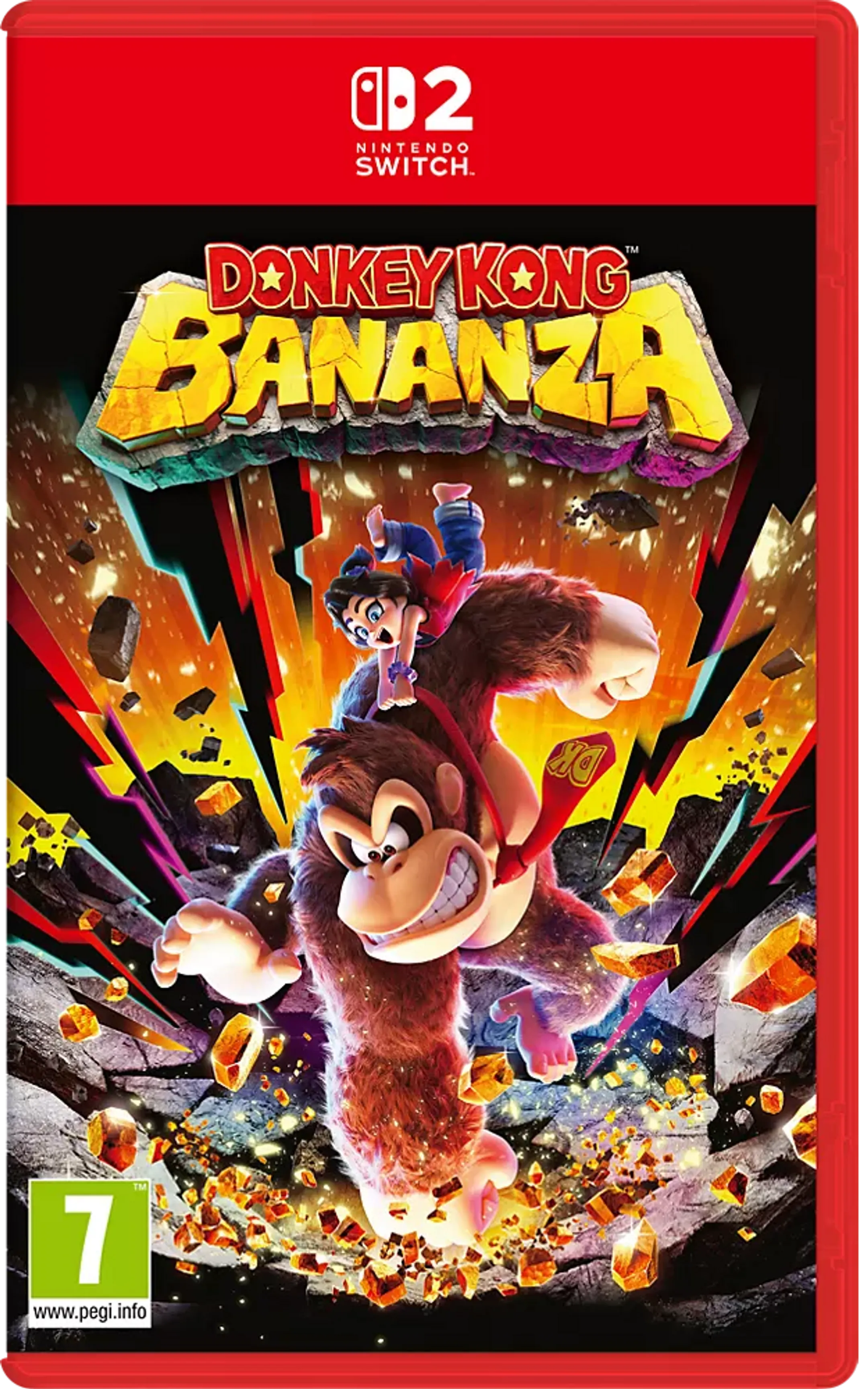 Jeu Switch 2 Donkey Kong Bananza