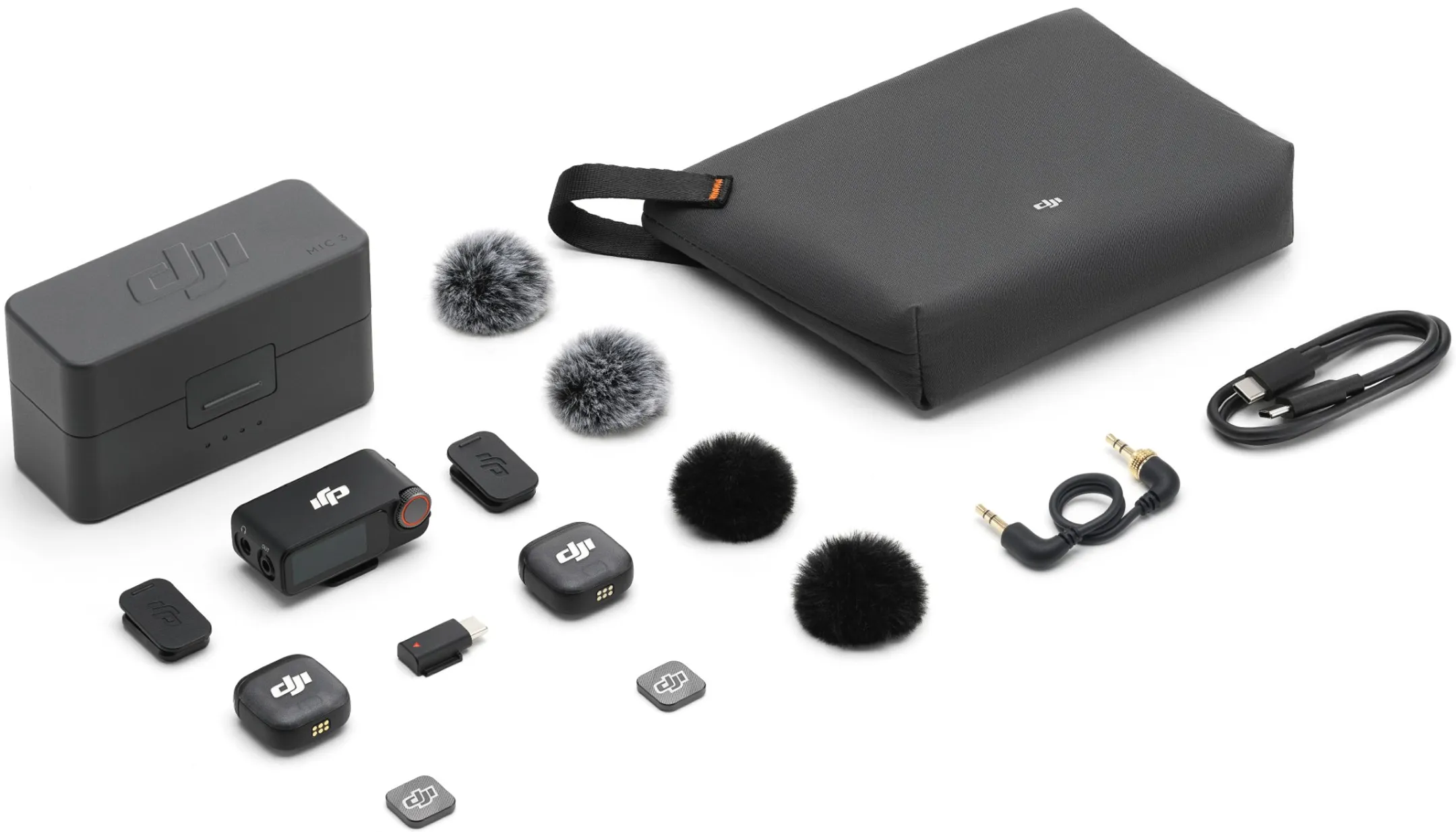 DJI Microphone Mic 3 - 2 TX + 1 RX + Boitier de recharge image