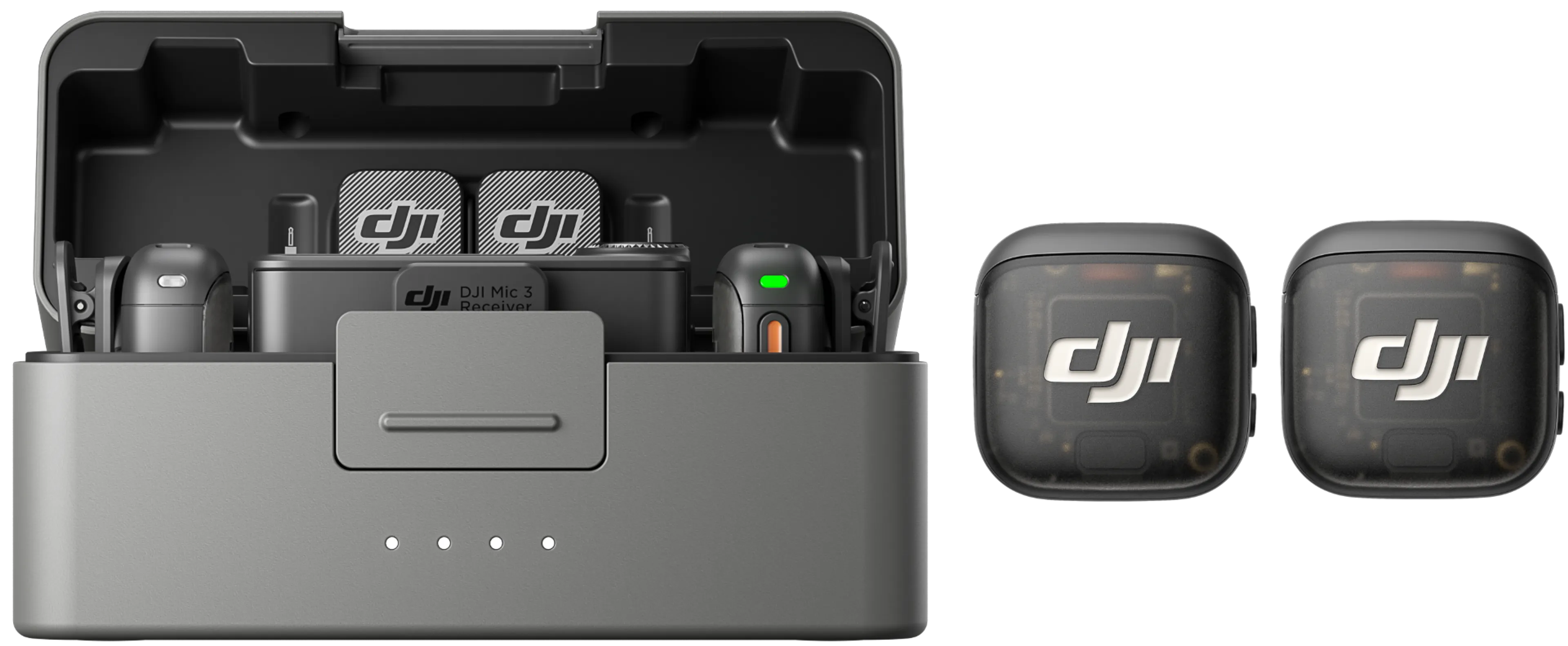 DJI Microphone Mic 3 - 2 TX + 1 RX + Rechargeable case image