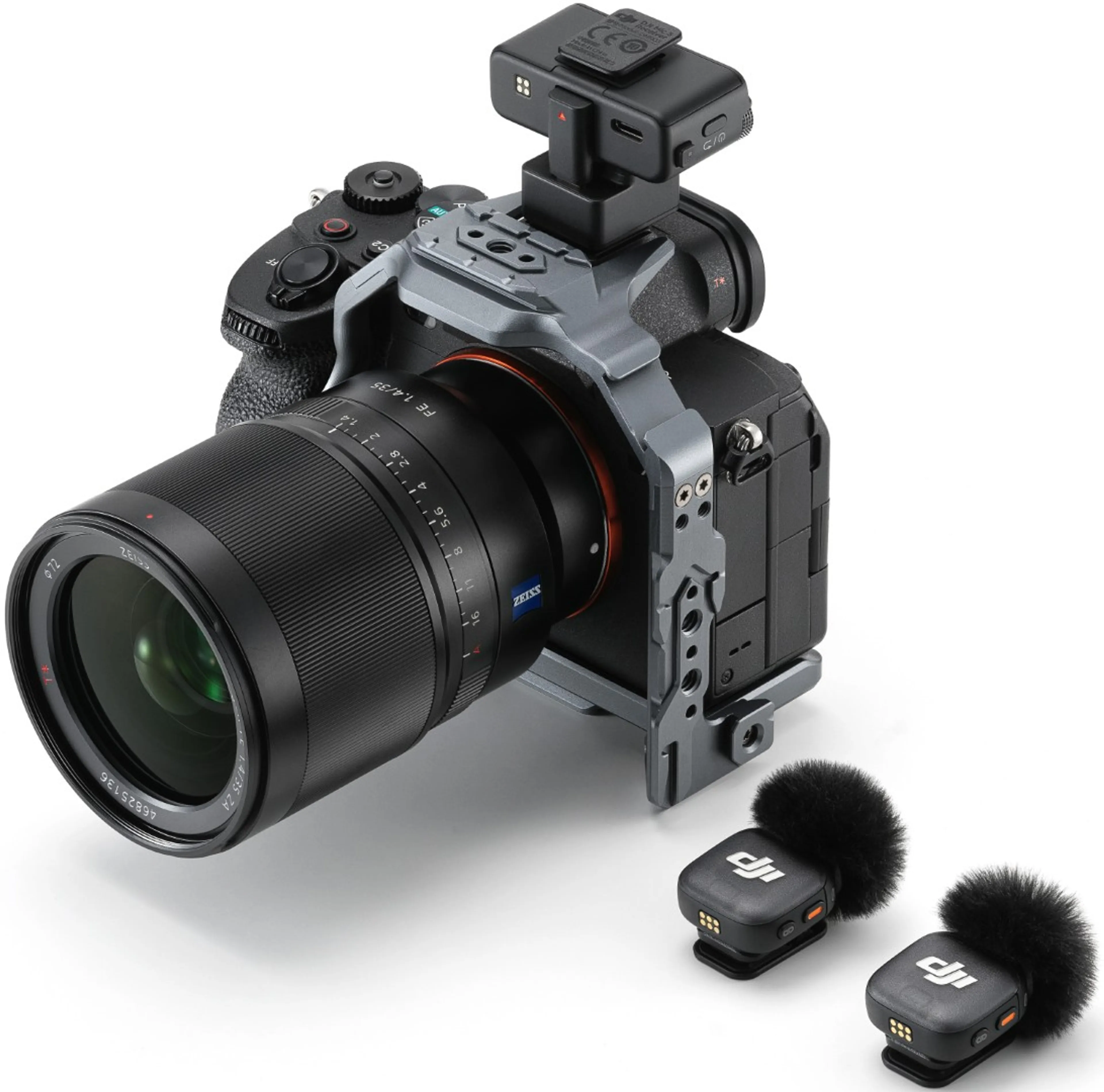 DJI Microphone Mic 3 - 2 TX + 1 RX + Rechargeable case image