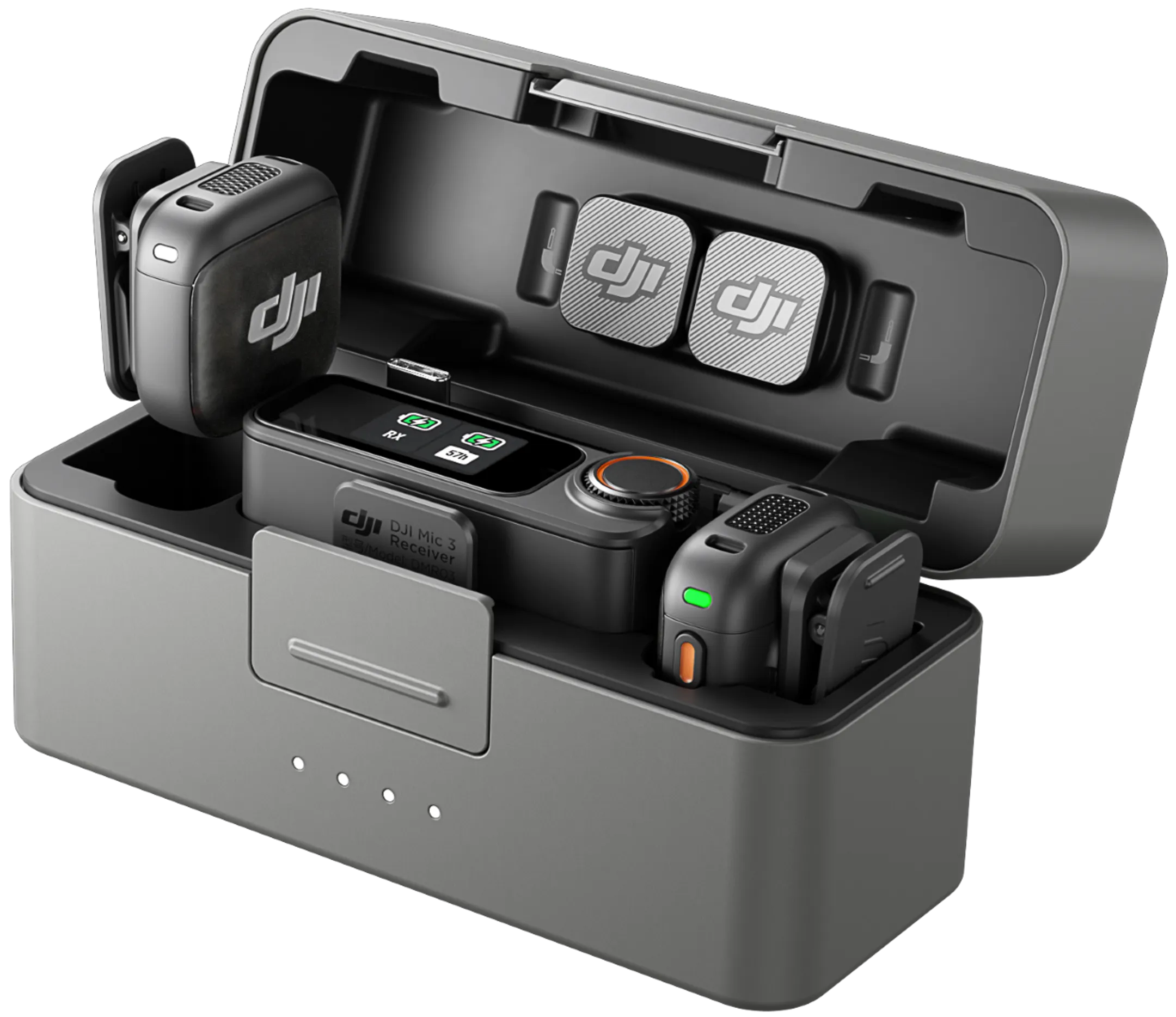 DJI Microphone Mic 3 - 2 TX + 1 RX + Boitier de recharge image