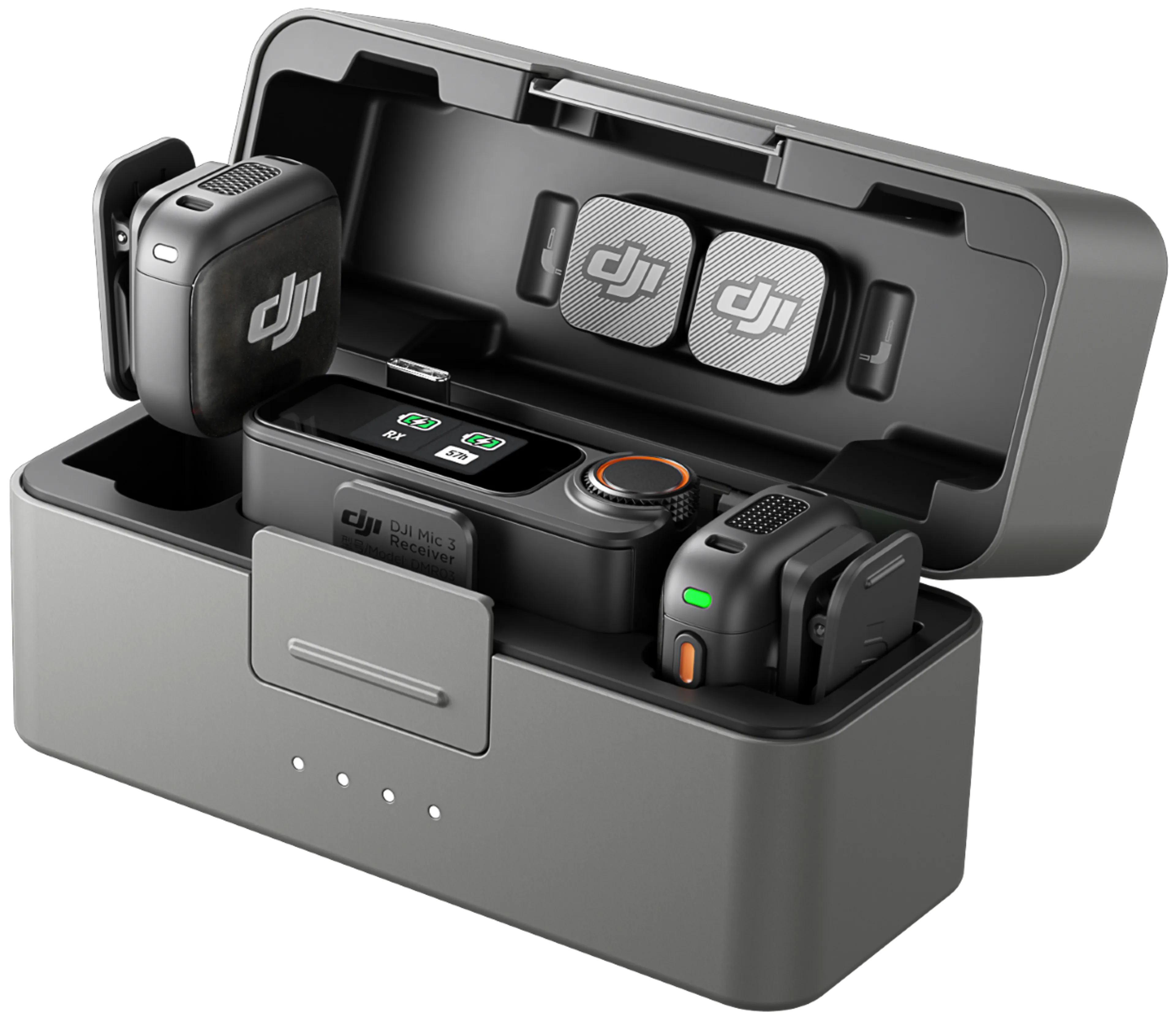 DJI Microphone Mic 3 - 2 TX + 1 RX + Rechargeable case image