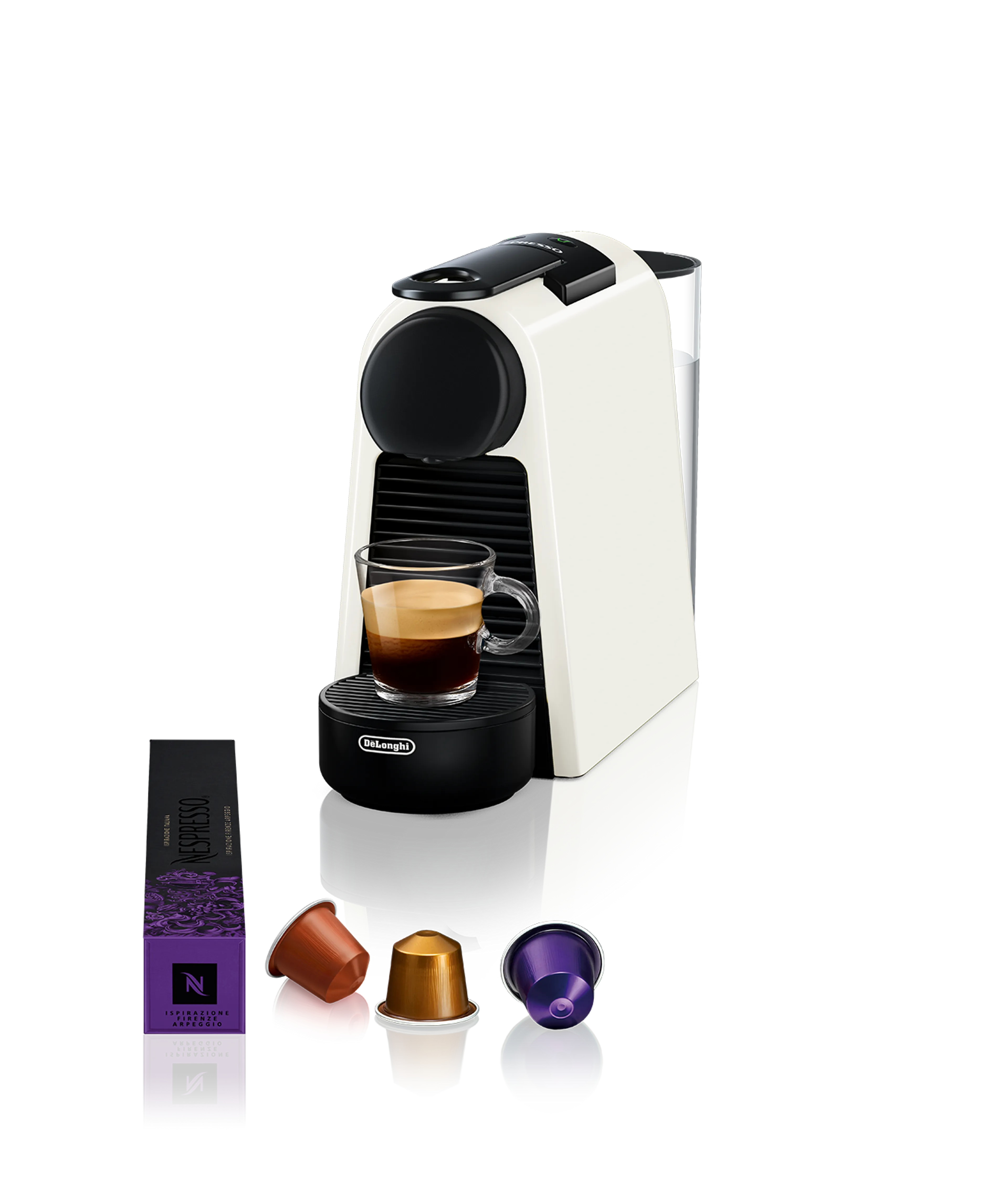 De'Longhi Nespresso Essenza Mini White Coffee Machine image