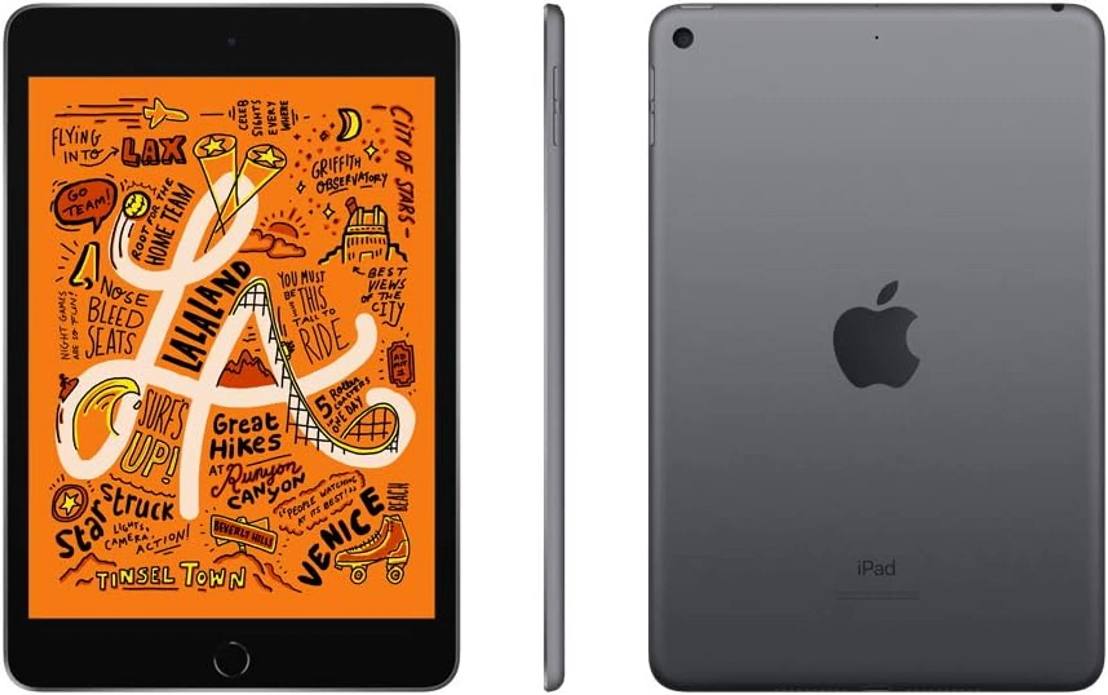 Apple iPad Mini 5 Wi-Fi + LTE - 64Go - Space Grey - Reconditionné image