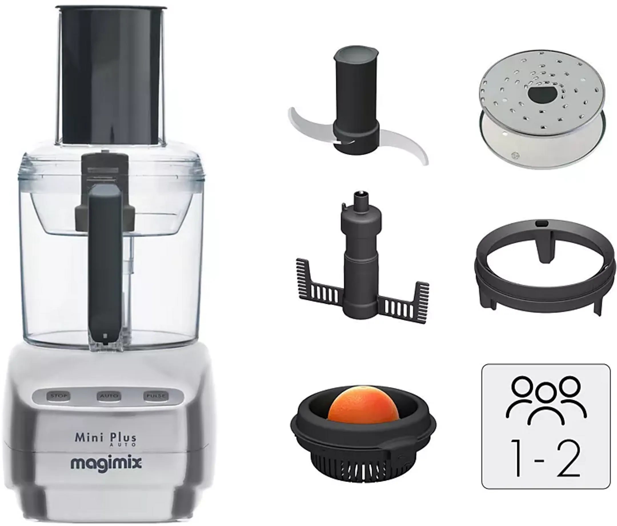 Magimix Küchenmaschine Mini plus 18260F - Mattchrom image