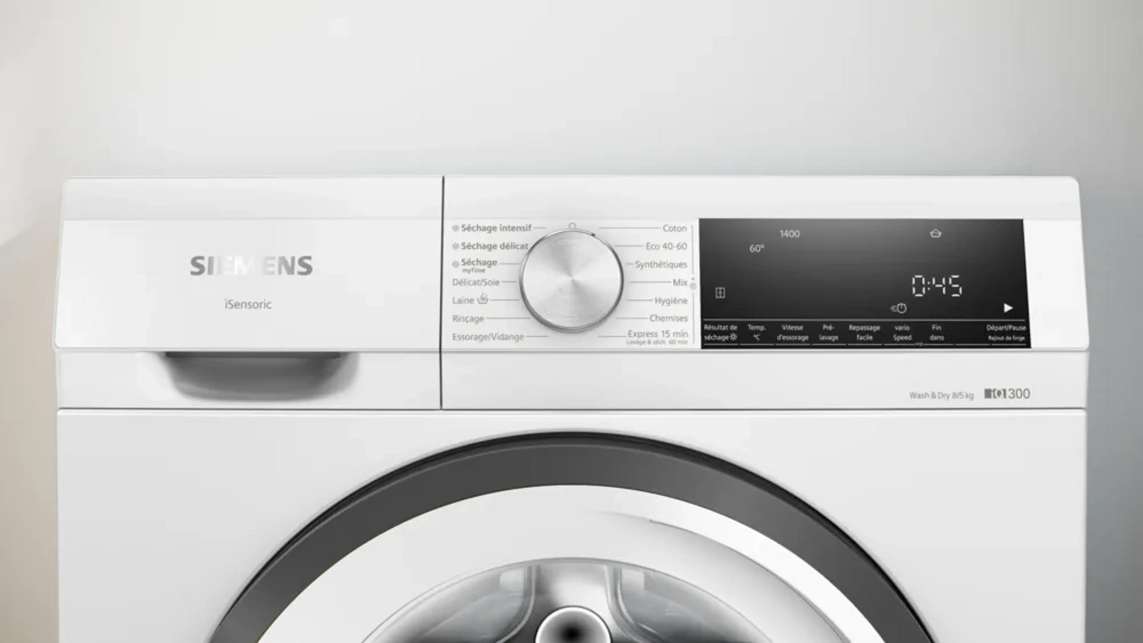 Siemens Lave-linge séchant iQ300 WN34A100FF image