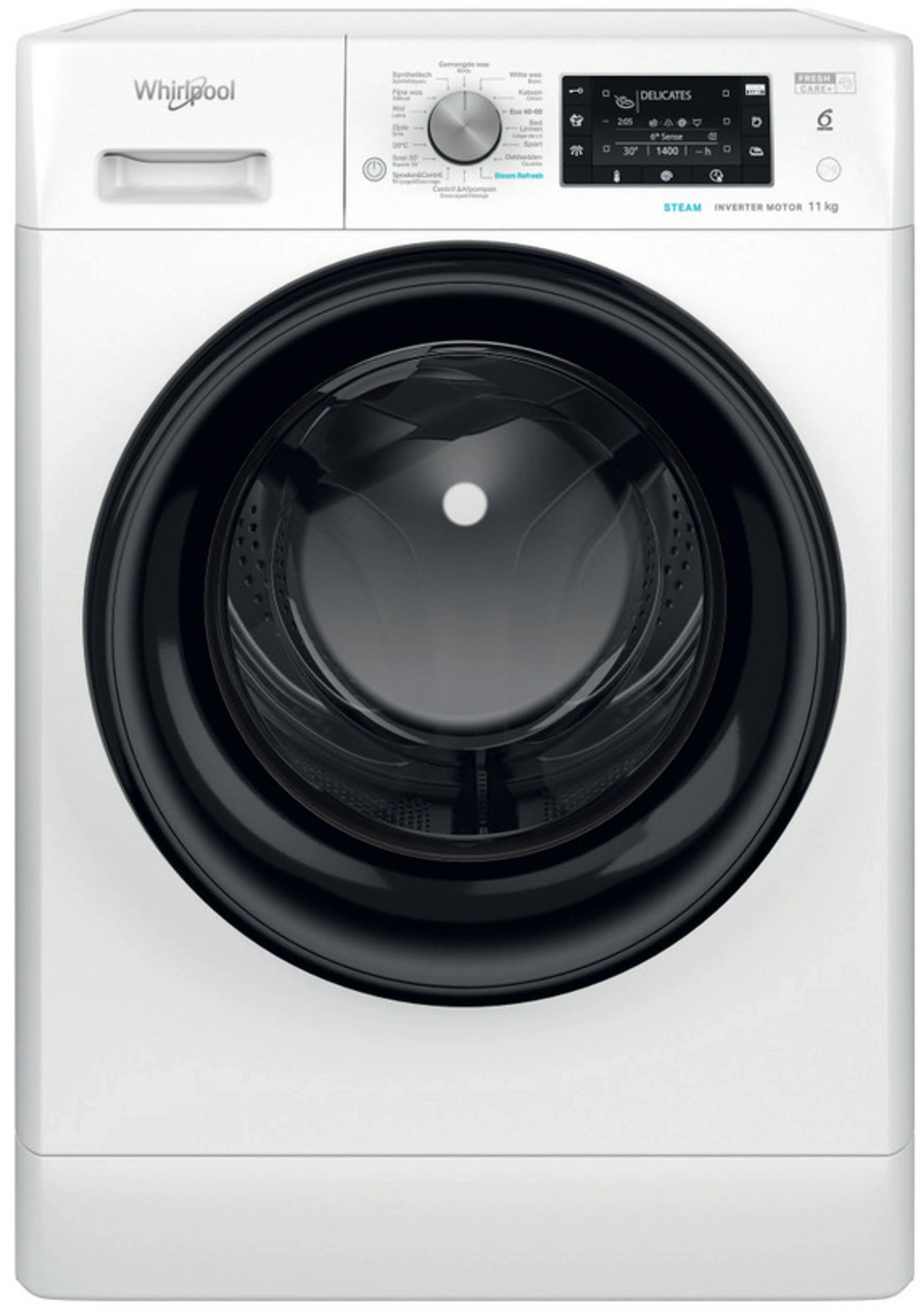 Whirlpool Washing Machine 6th Sense FFD 11489E BV image