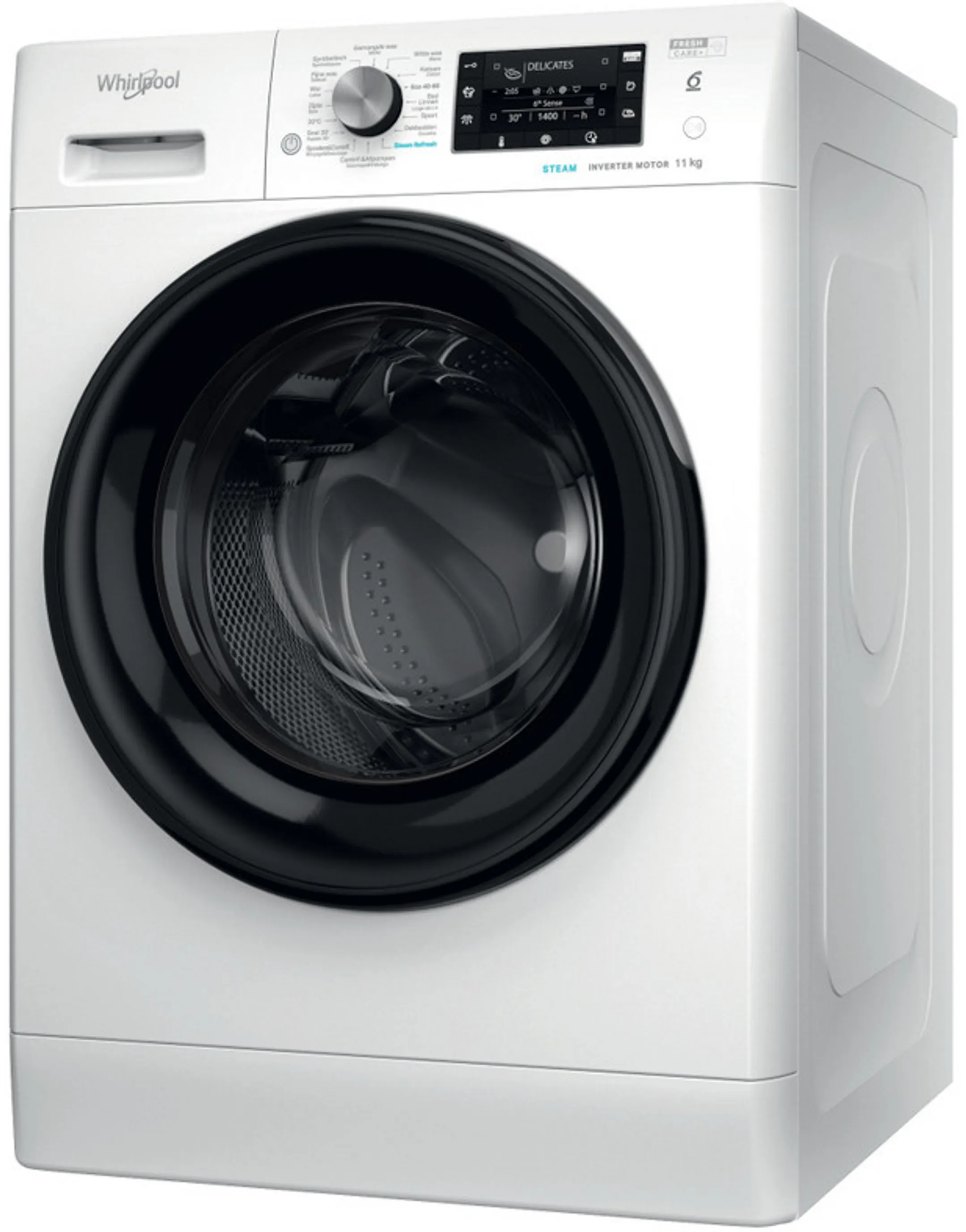 Whirlpool Washing Machine 6th Sense FFD 11489E BV image