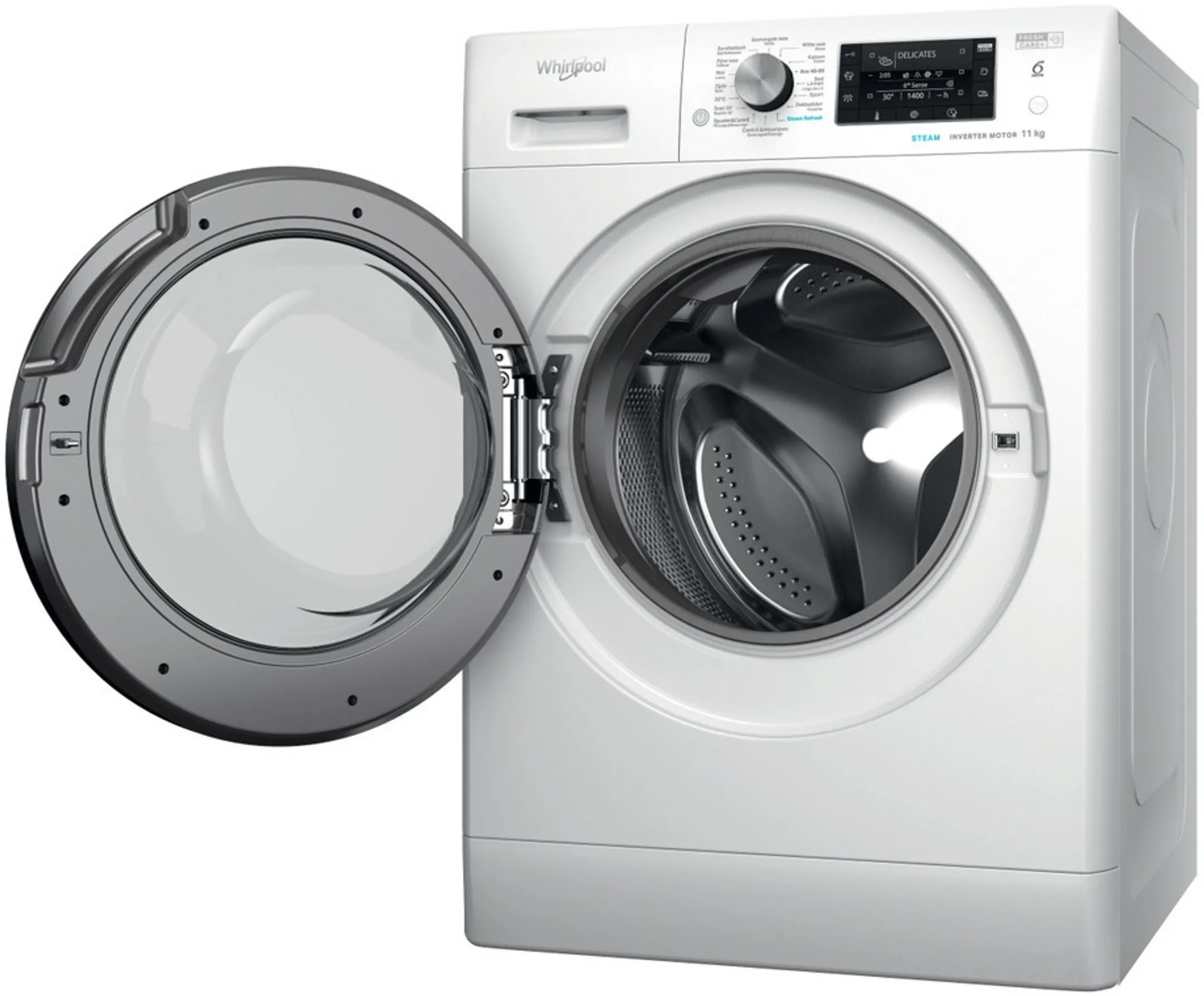 Whirlpool Washing Machine 6th Sense FFD 11489E BV image