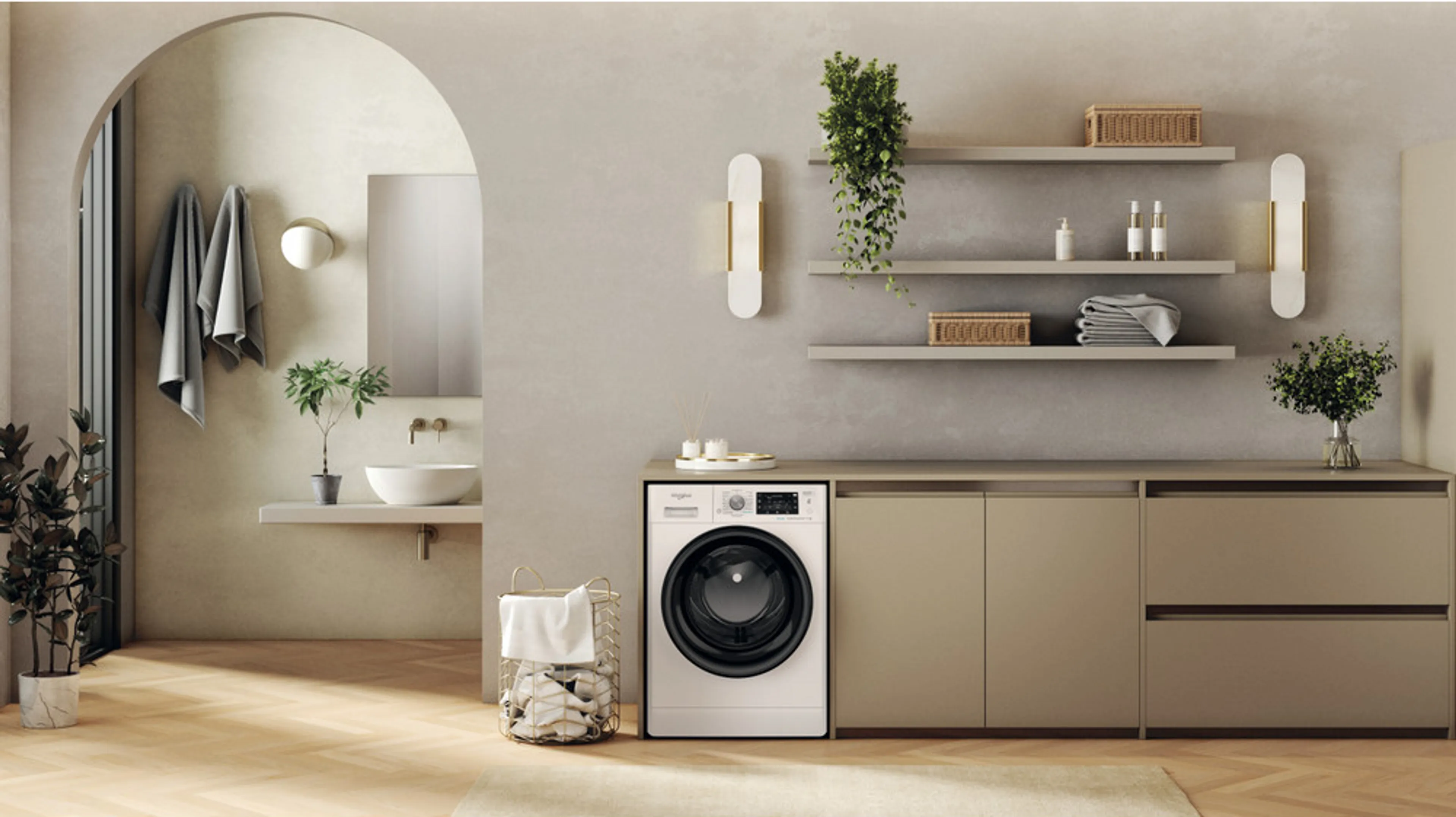 Whirlpool Washing Machine 6th Sense FFD 11489E BV image