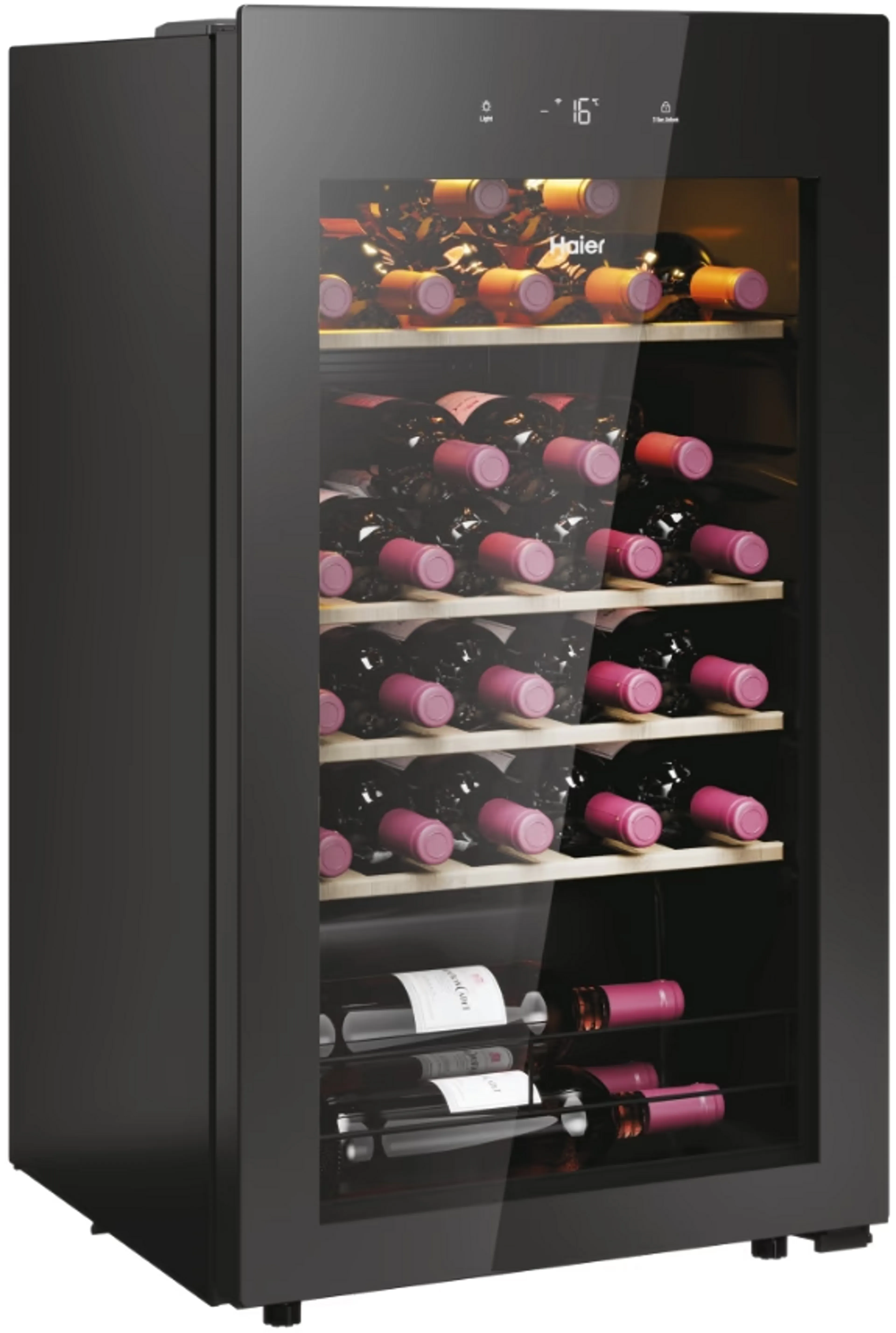 Haier Cave à vin Serie 3 HWS34GGH1 - 34 bouteilles image