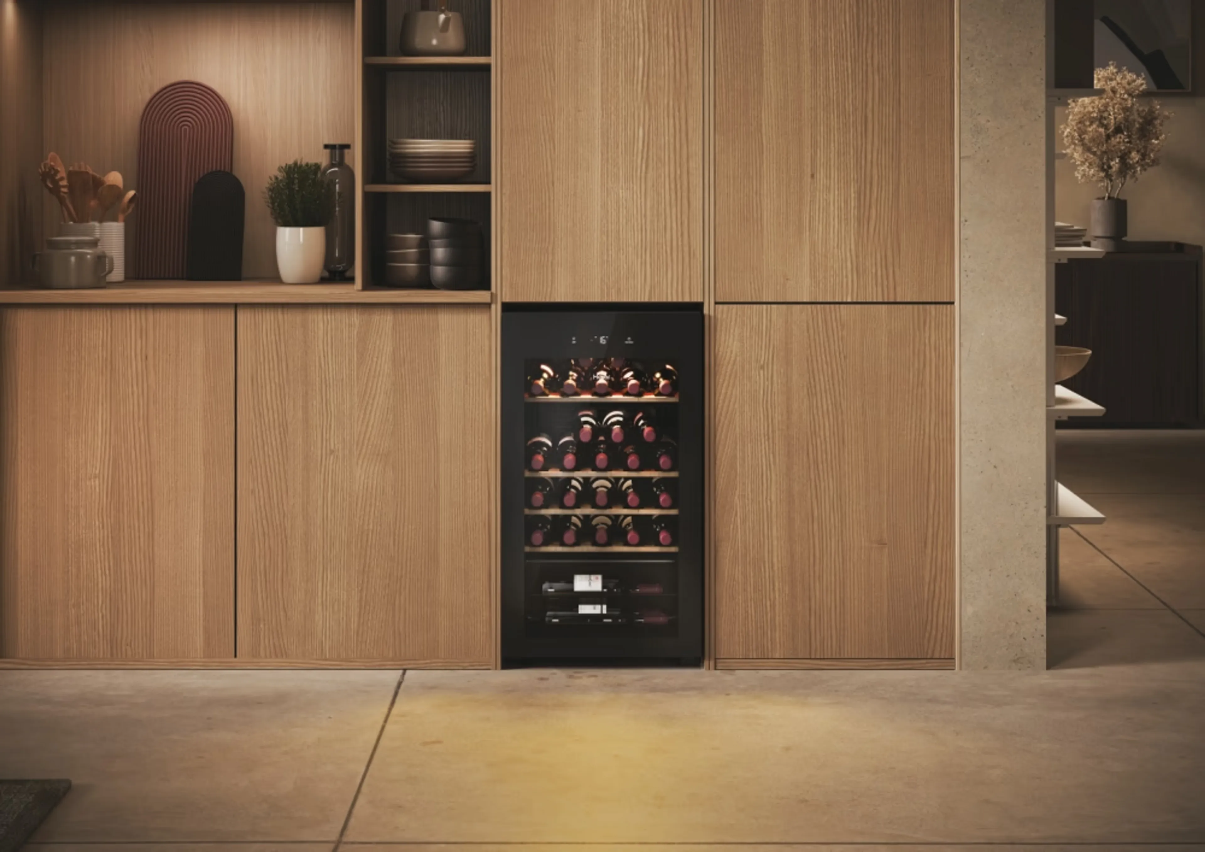 Haier Cave à vin Serie 3 HWS34GGH1 - 34 bouteilles image