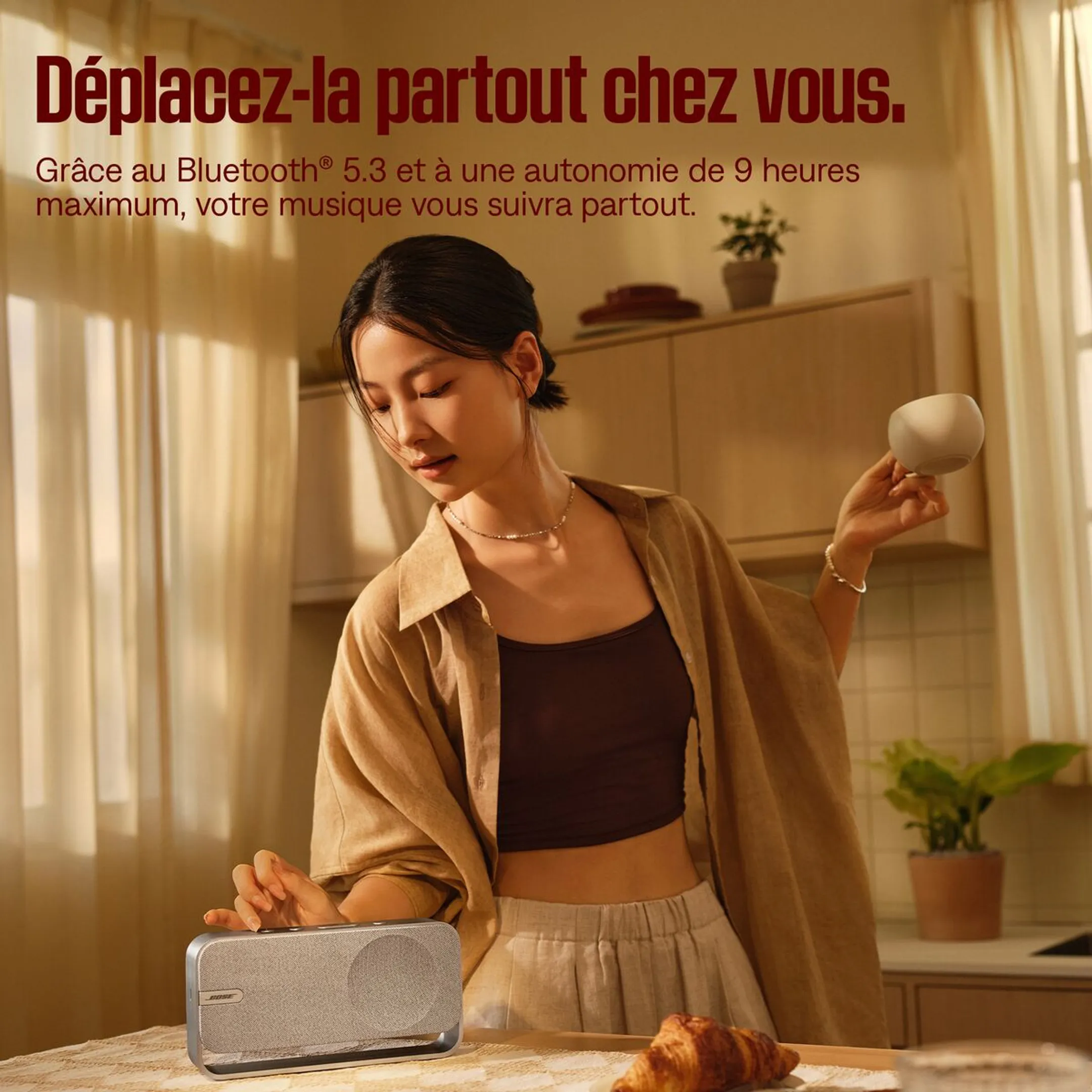 Bose Enceinte Bluetooth Soundlink Home - Argent clair image