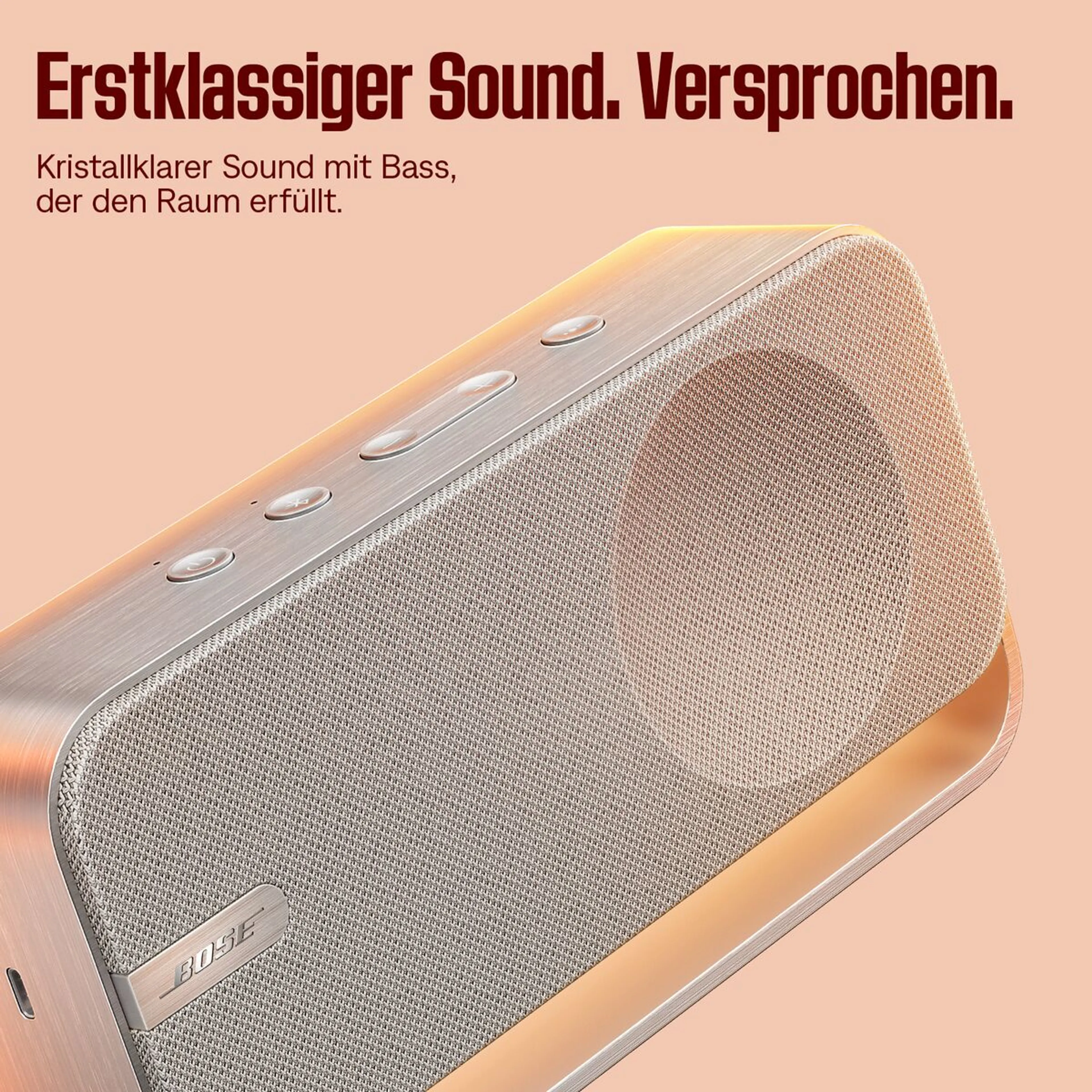 Bose Bluetooth-Lautsprecher Soundlink Home – Hellgrau image