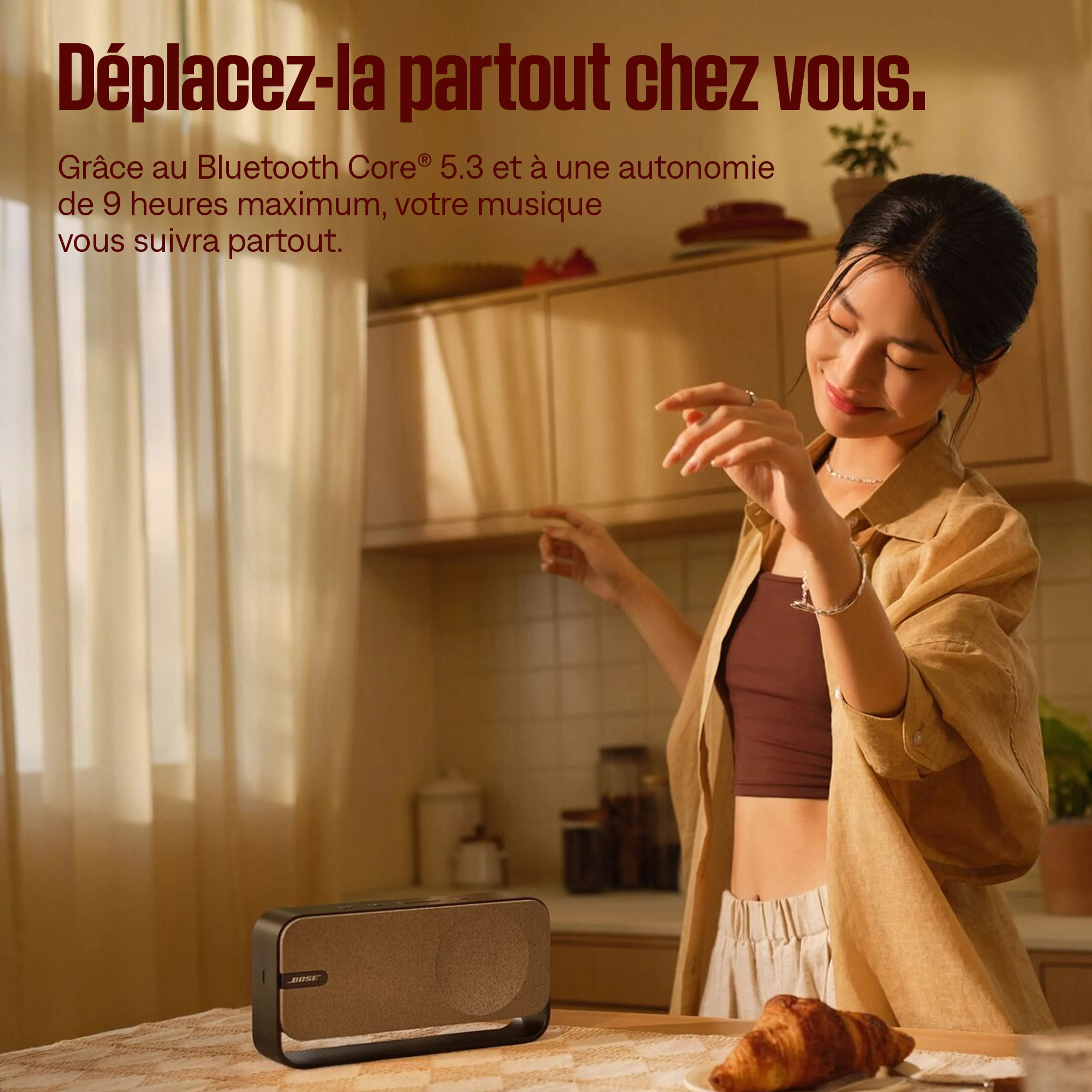Bose Enceinte Bluetooth Soundlink Home - Bois chaleureux image