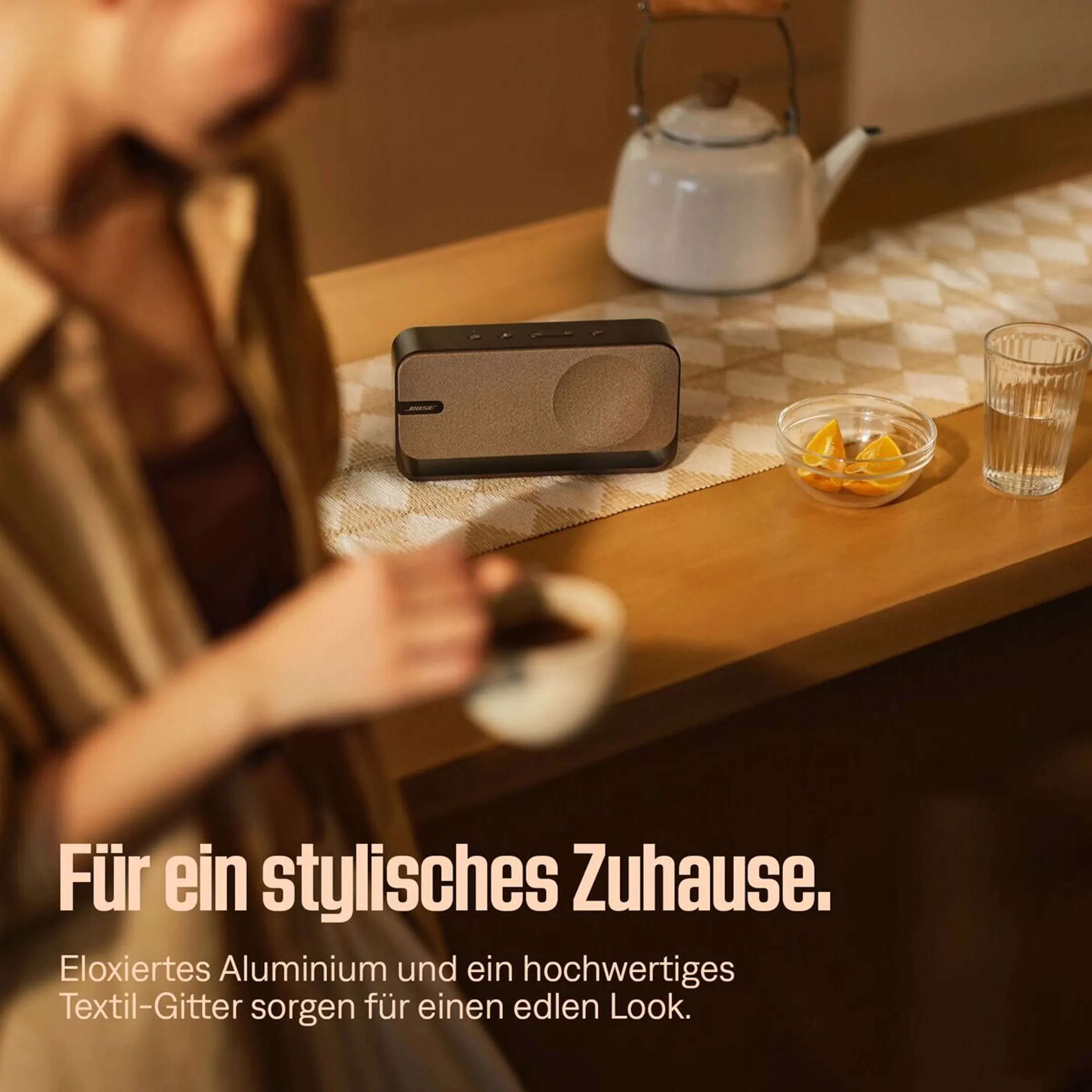 Bose Bluetooth-Lautsprecher Soundlink Home – Warm Wood image