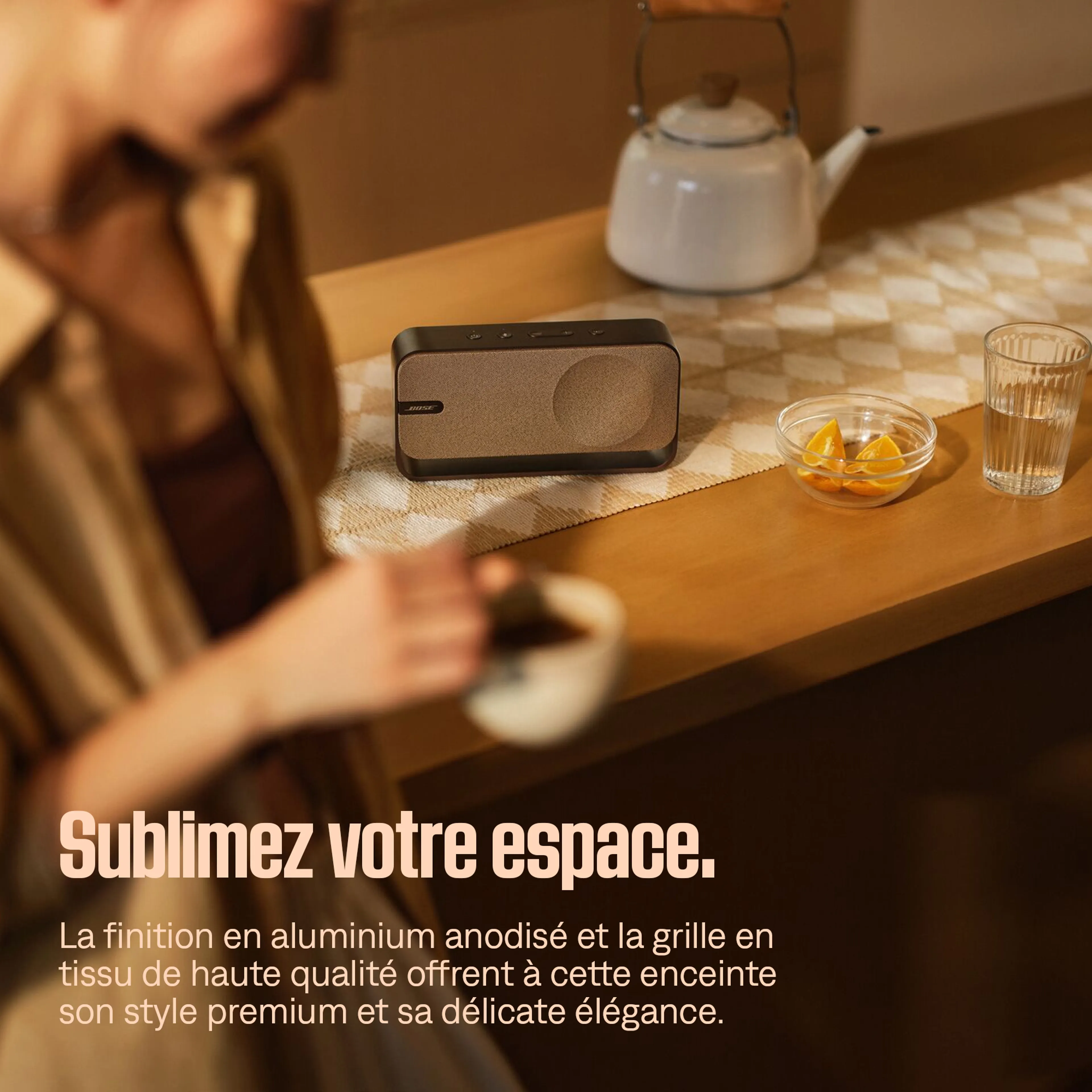 Bose Enceinte Bluetooth Soundlink Home - Bois chaleureux image