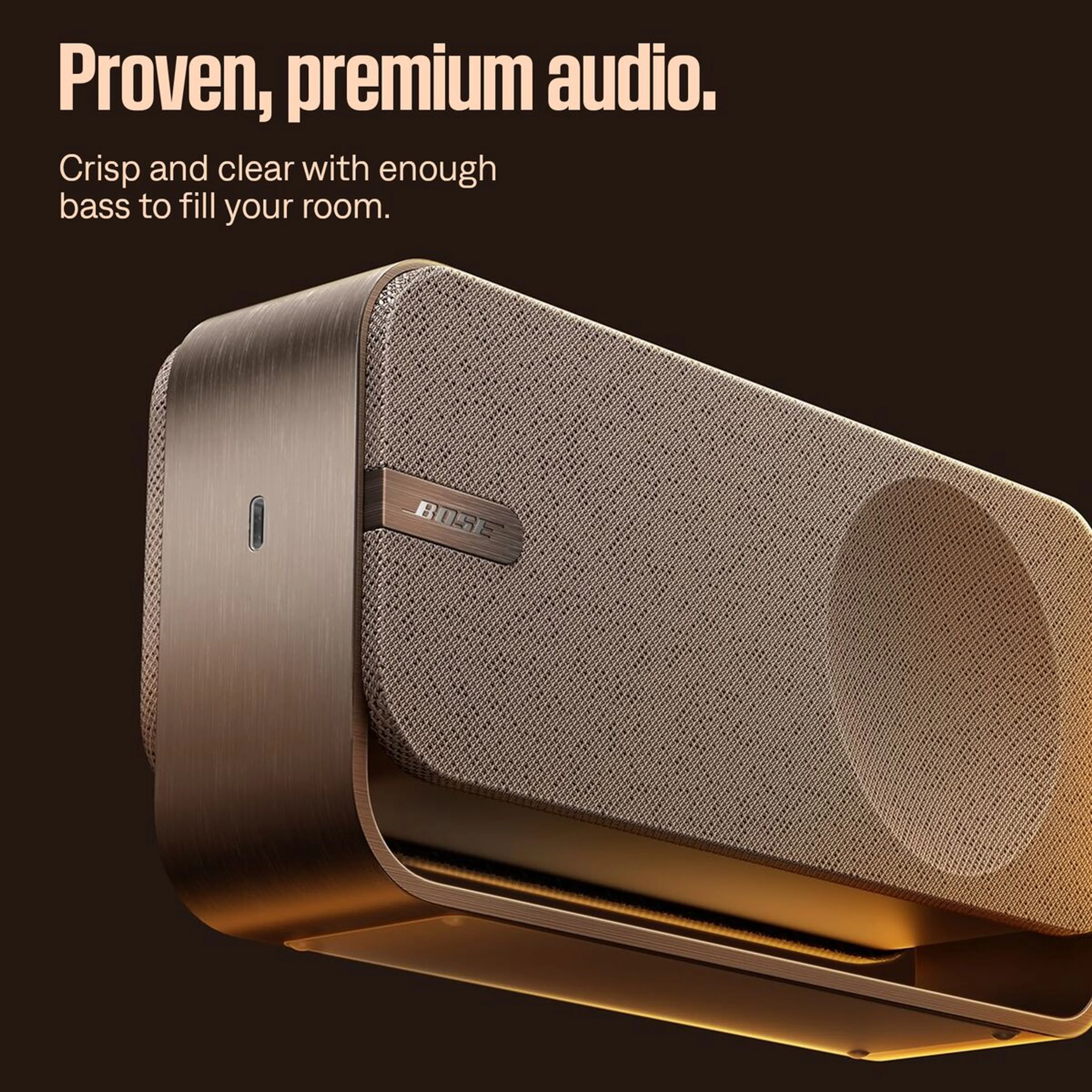 Bose Bluetooth Speaker Soundlink Home - Warm Wood image