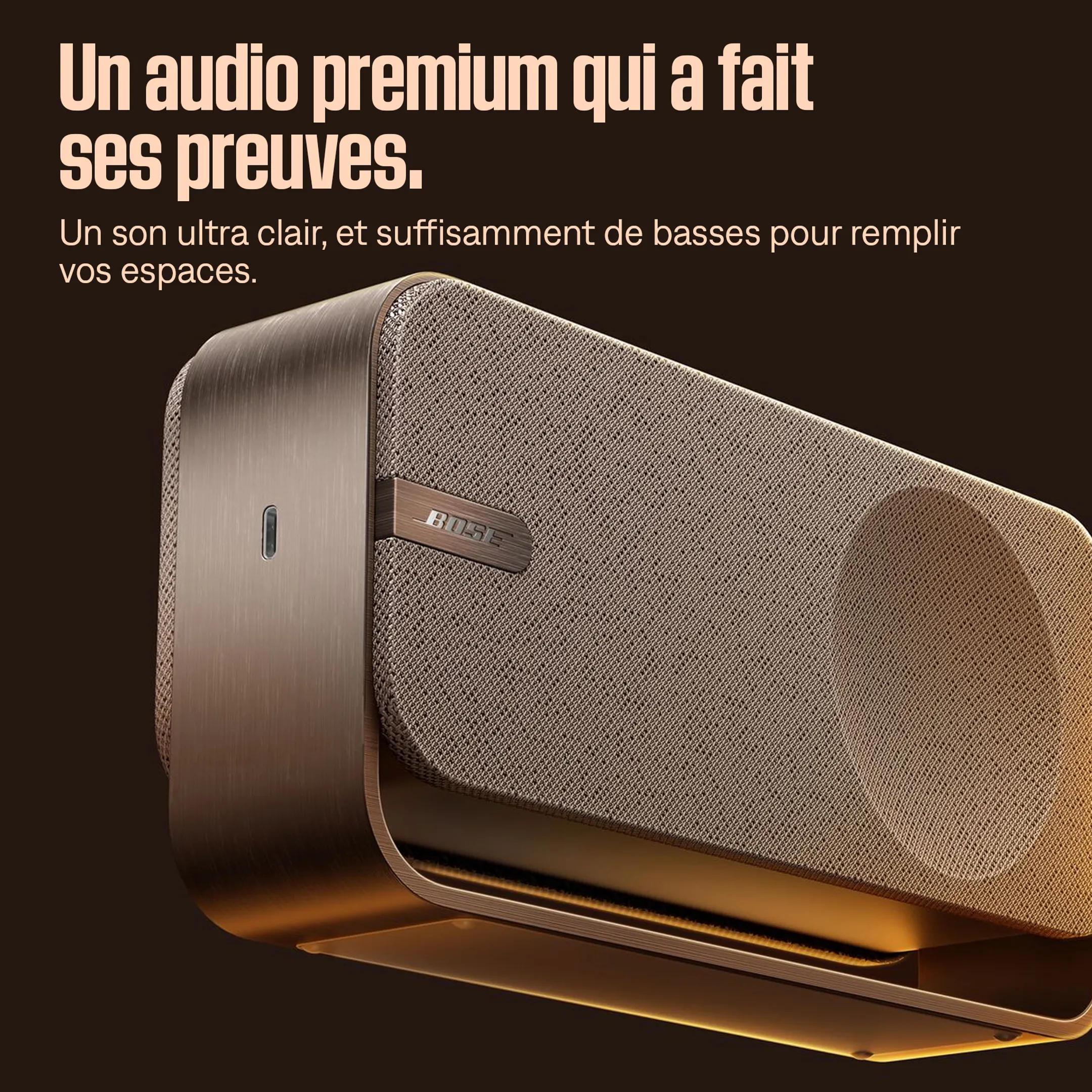 Bose Enceinte Bluetooth Soundlink Home - Bois chaleureux image