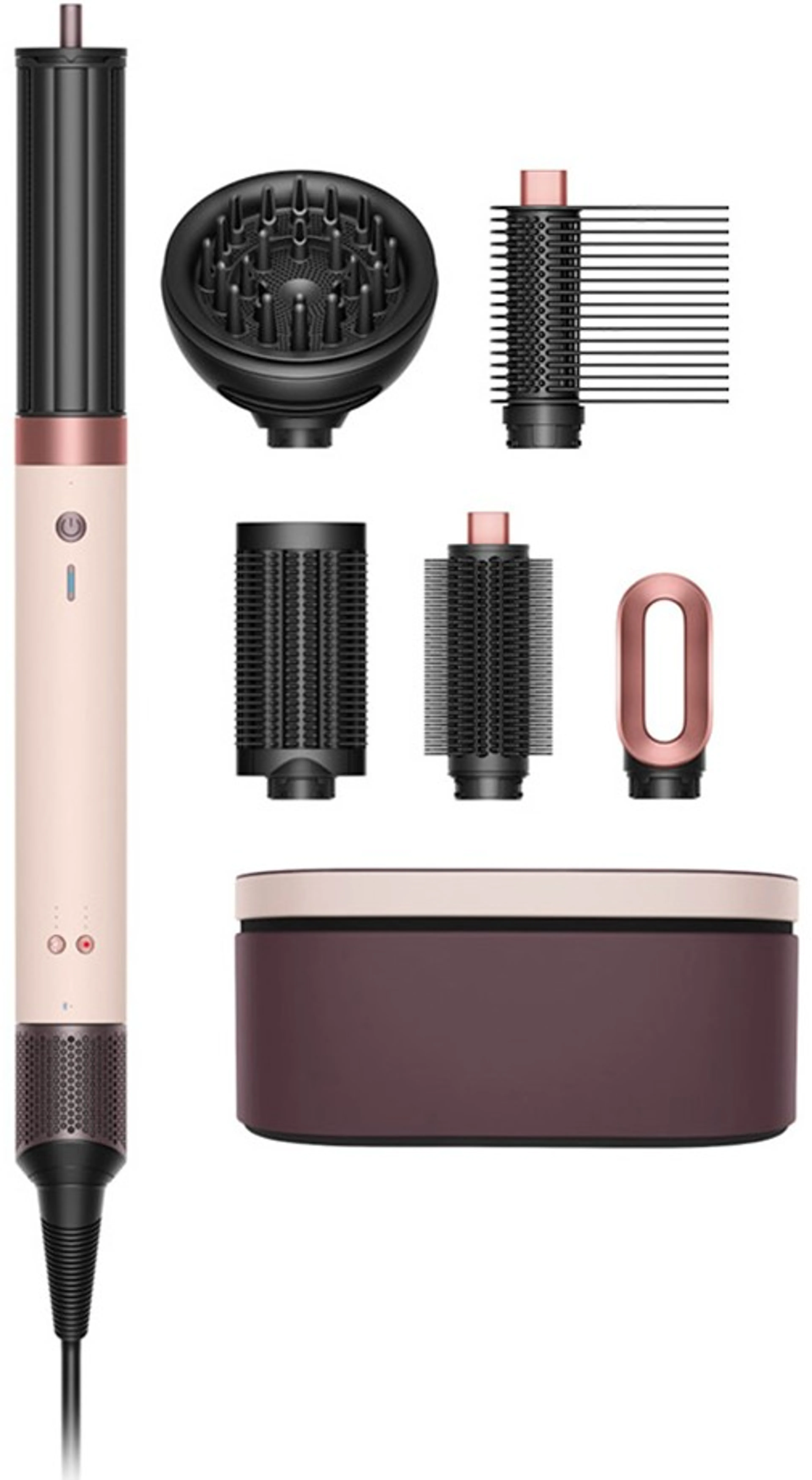 Airwrap Co-anda 2x - curly to kinky hair - Ceramic Pink