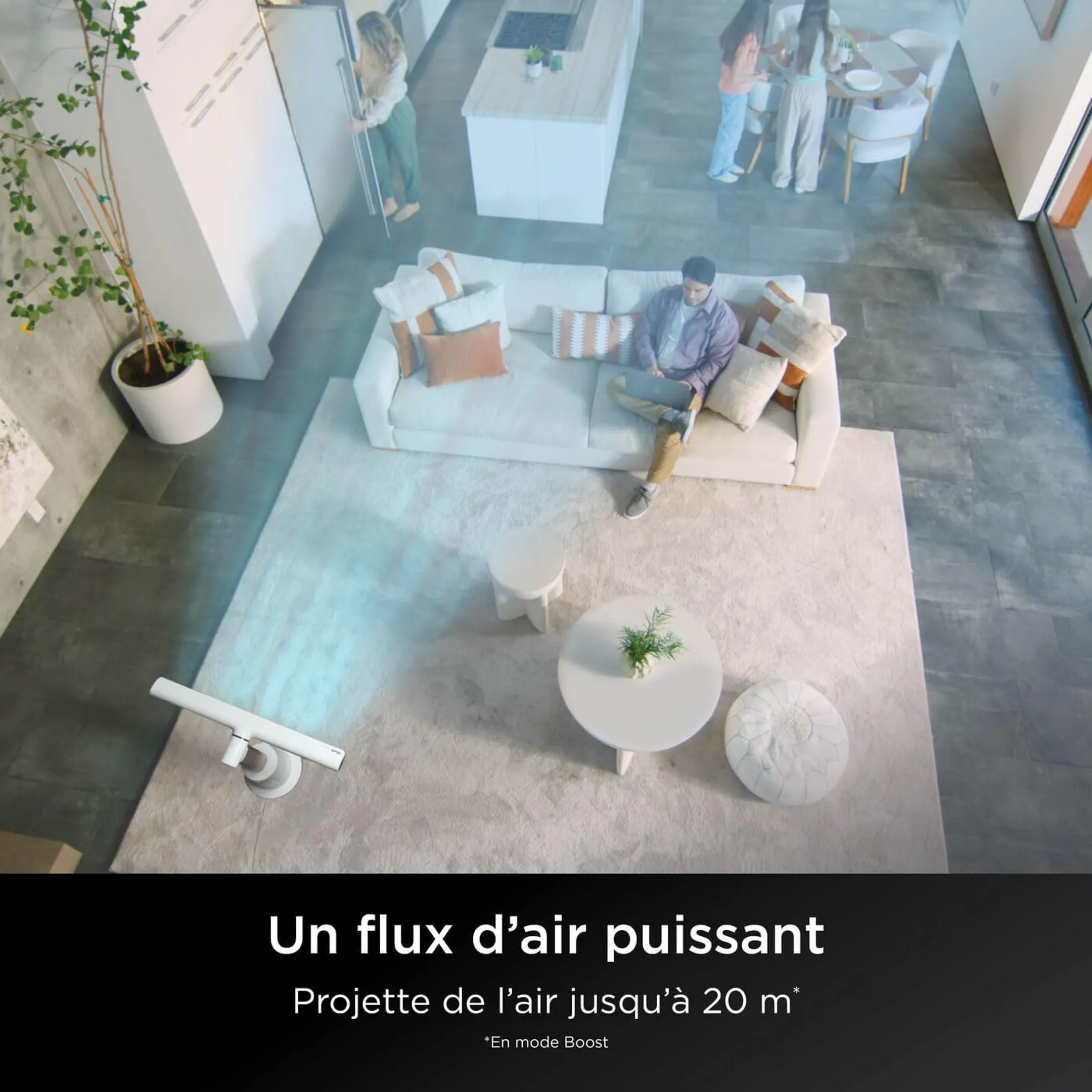 Shark Ventilateur multidirectionnel TurboBlade TF200SEUWH image