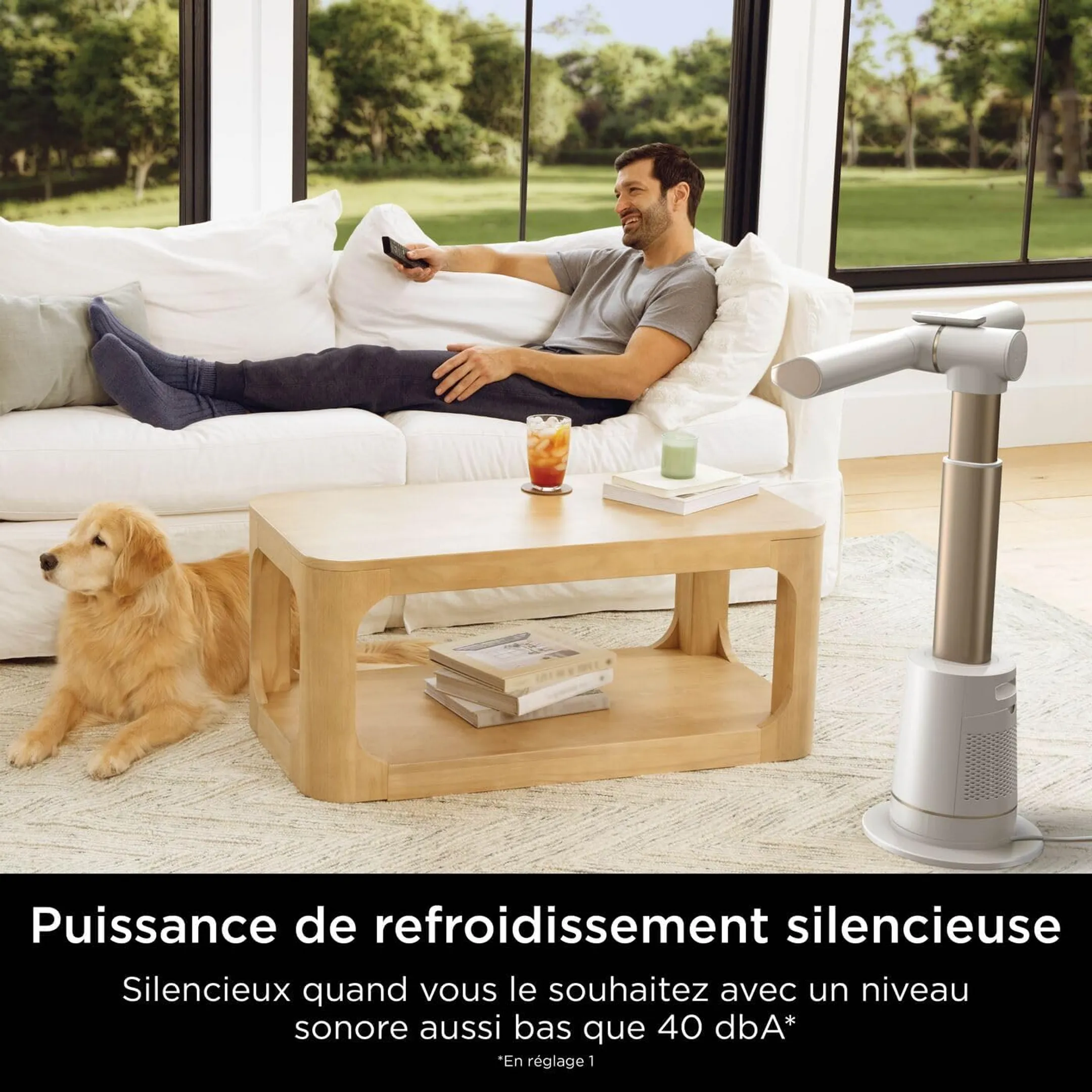 Shark Ventilateur multidirectionnel TurboBlade TF200SEUWH image