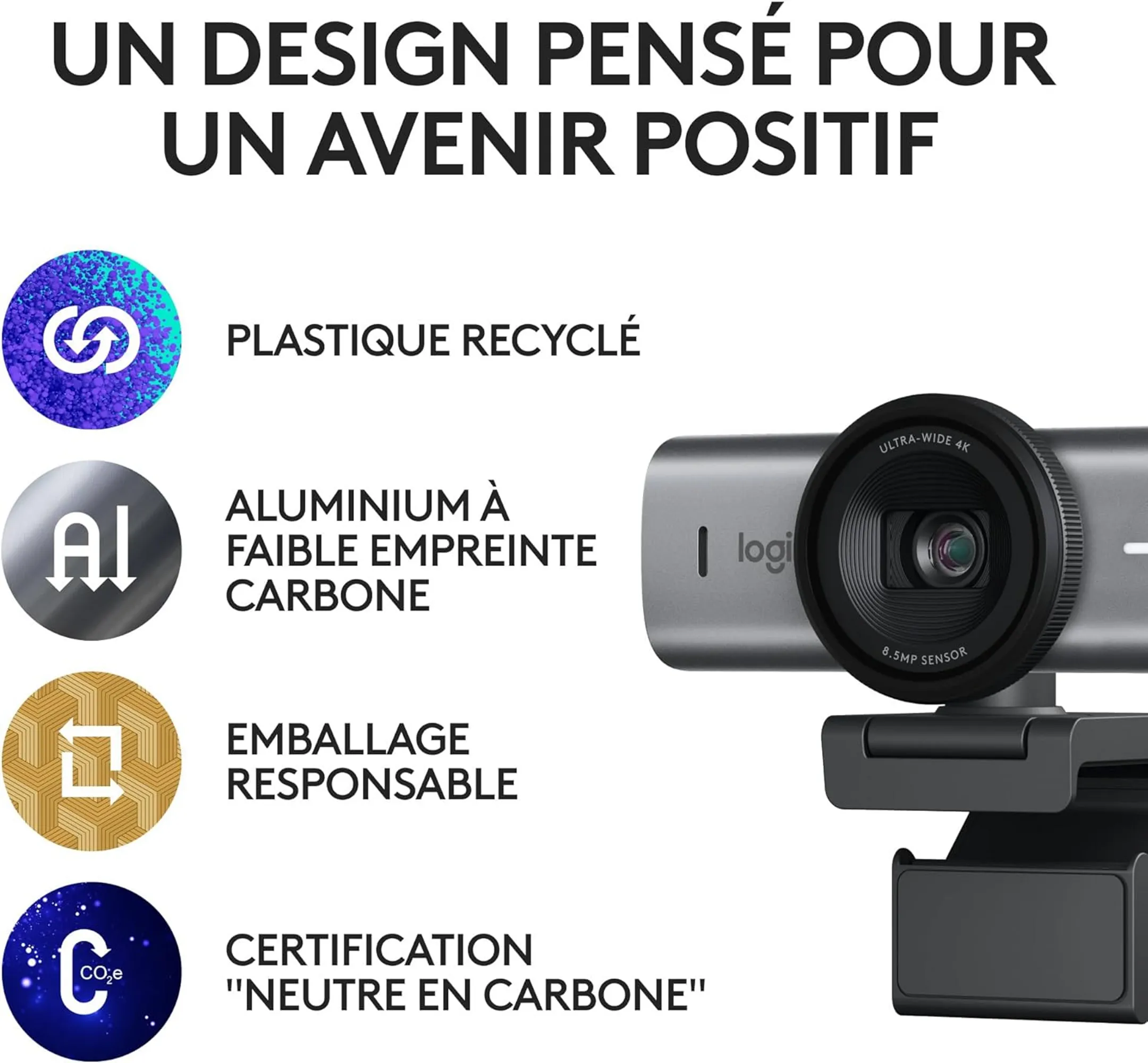 Logitech Webcam 4K MX Brio 705 for Business image