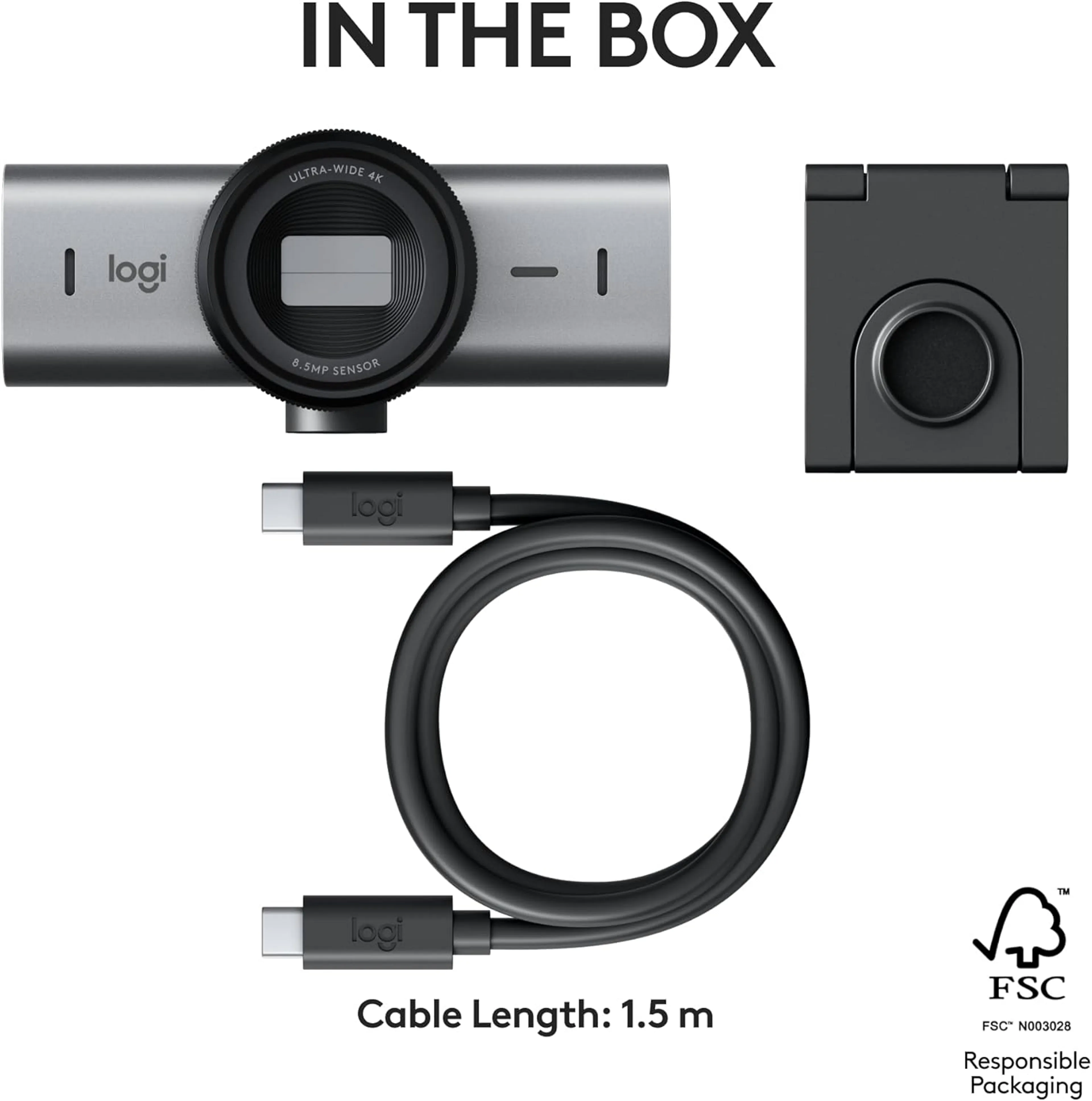 Logitech 4K Webcam MX Brio 705 for Business image