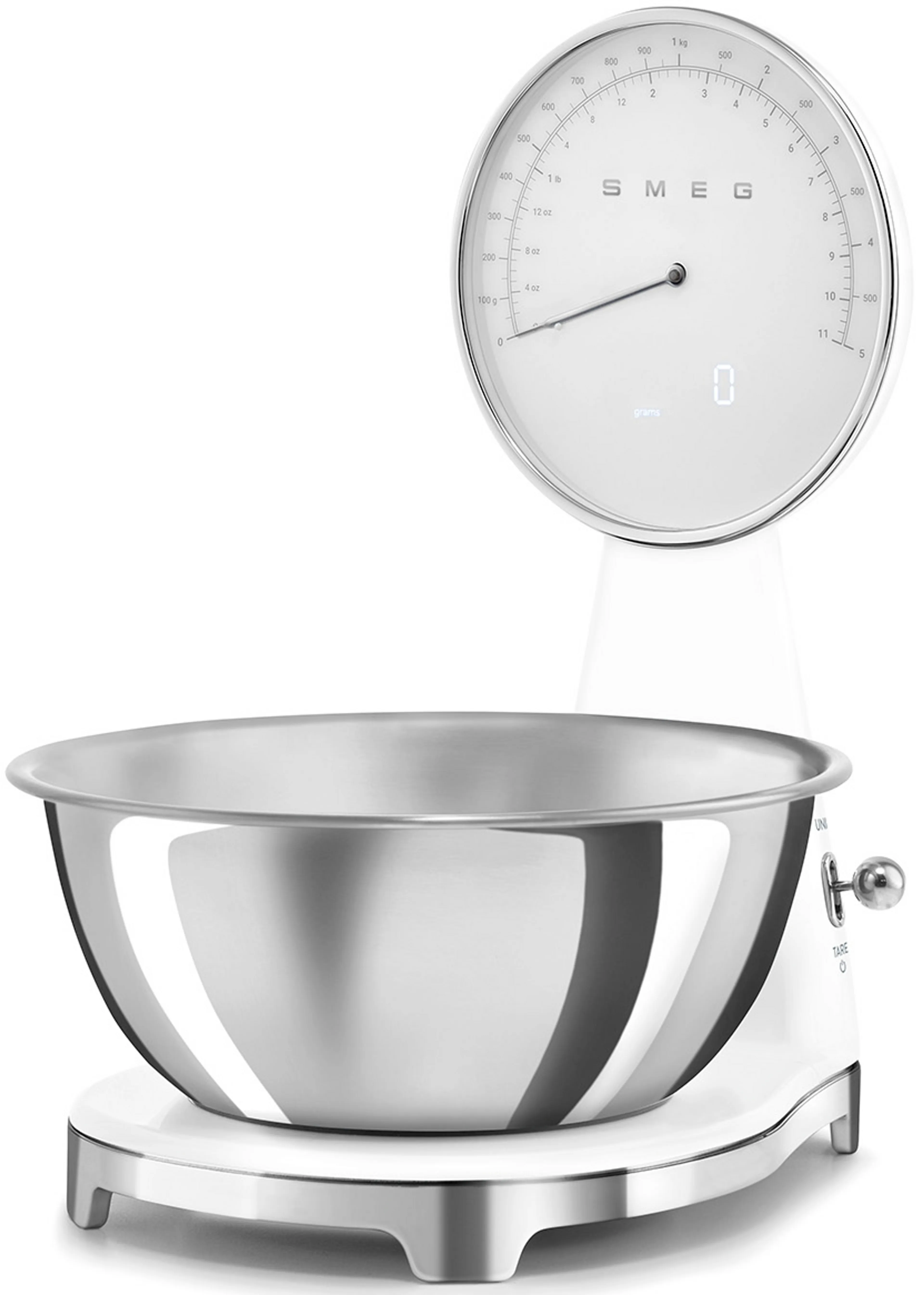 Smeg Küchenwaage KSF01WHWW – Hochglanzweiß image