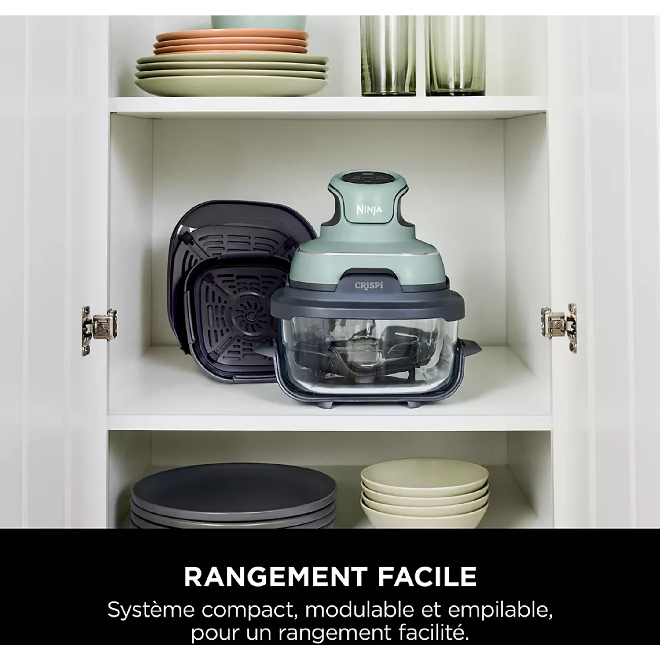 Ninja Airfryer modulaire CRISPi FN101EUSG - Vert Sauge image
