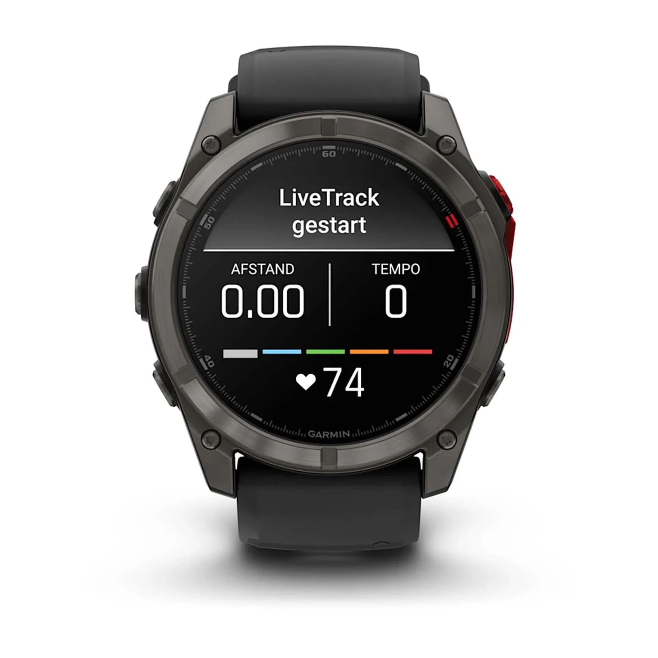 Garmin Smartwatch Fénix 8 Pro Amoled - 47mm - Titane Carbon Gray image