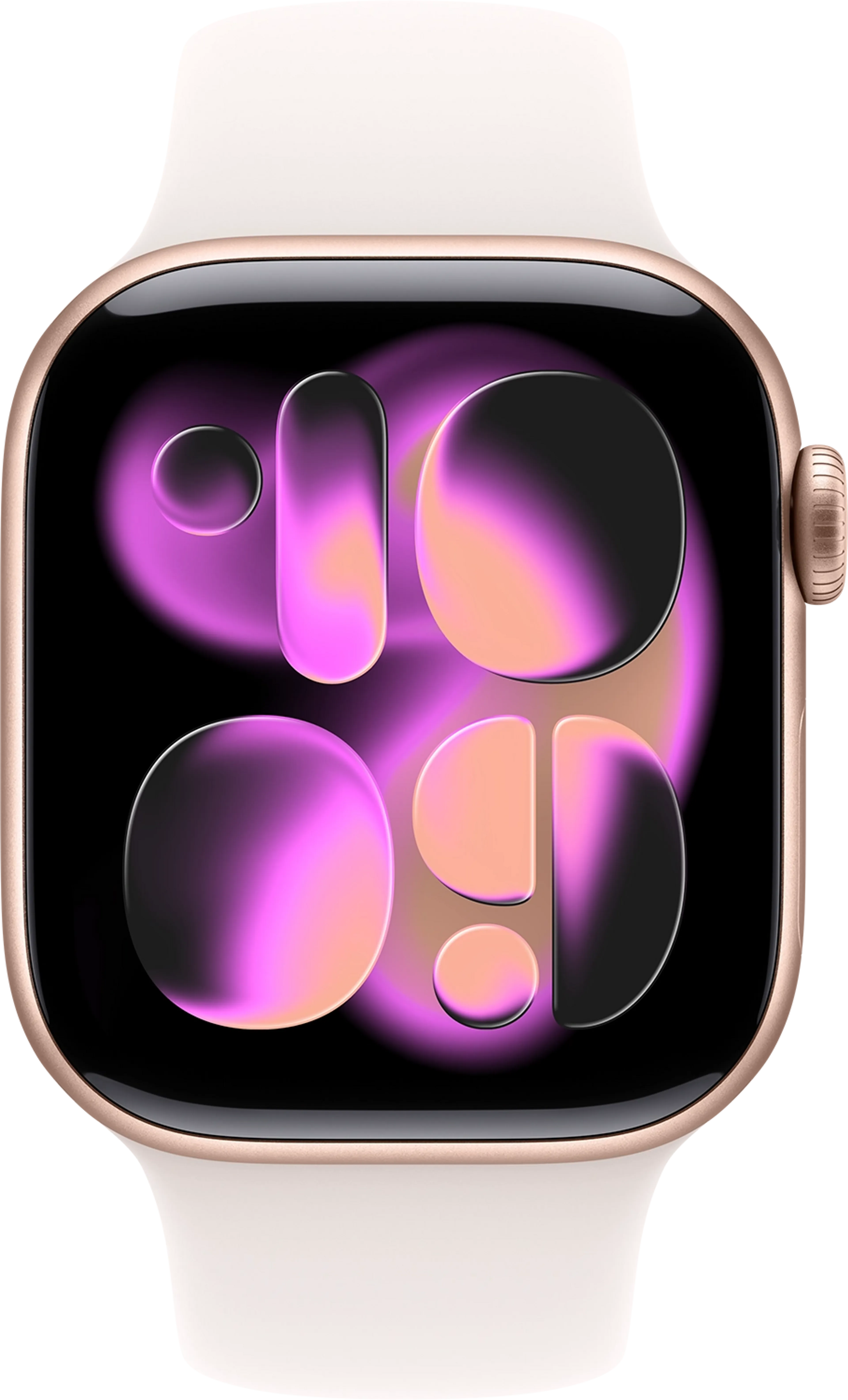 Apple Watch Series 11 GPS - 42mm - Aluminium Rose Gold - Light Blush Sport Band - M/L image
