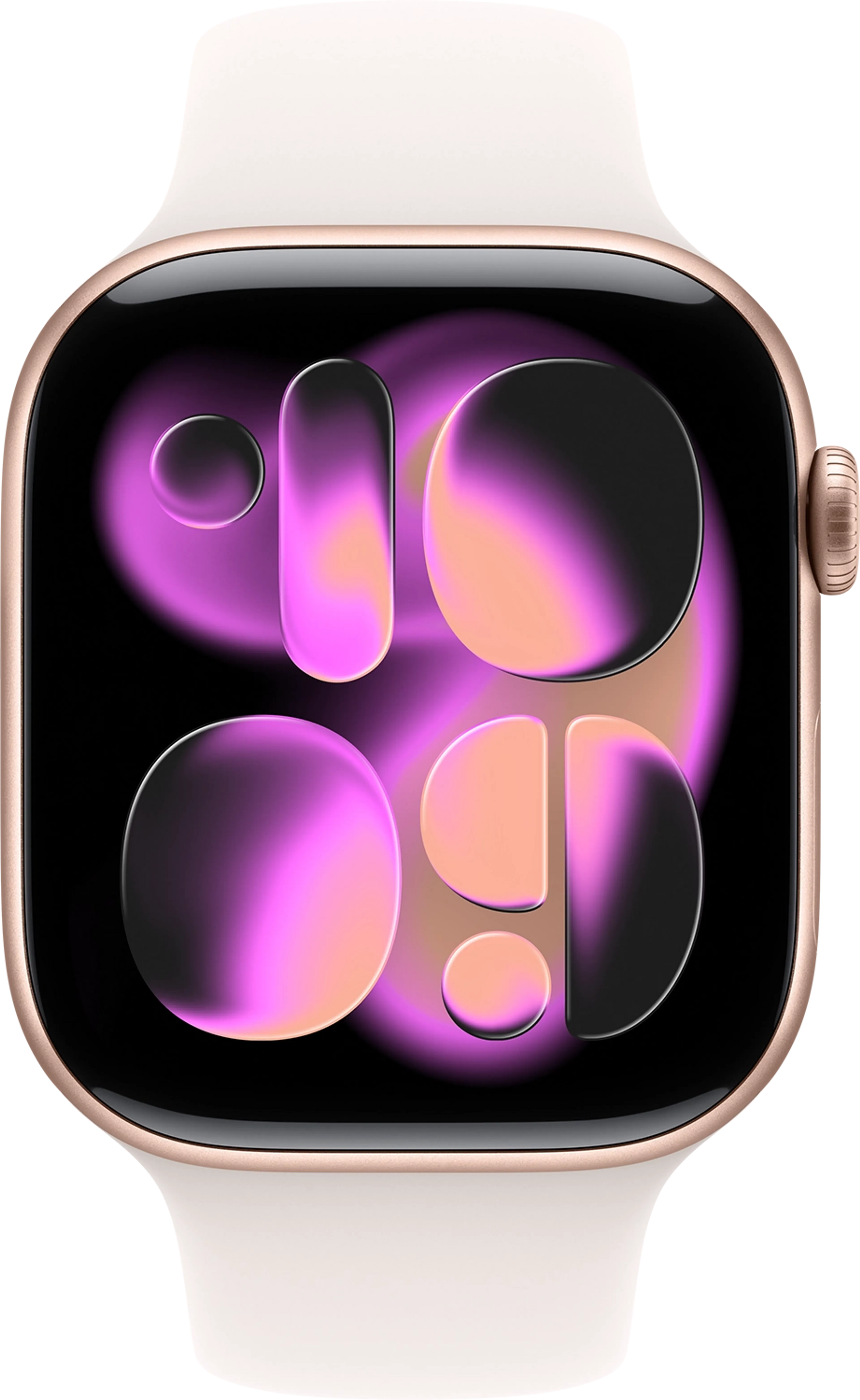 Apple Watch Series 11 GPS - 46mm - Aluminium Rose Gold - Light Blush Sport Band - M/L image