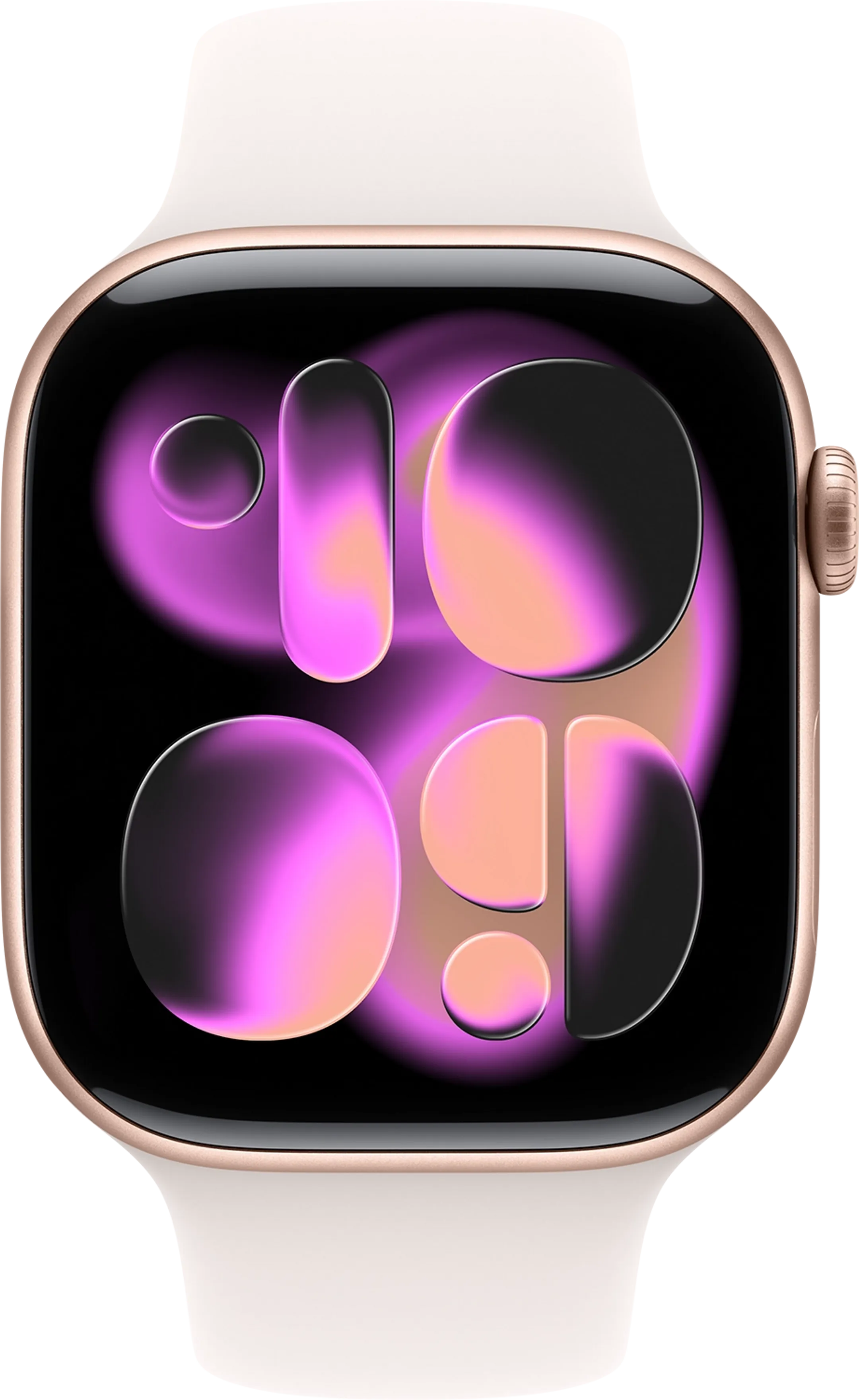 Apple Watch Series 11 GPS - 46mm - Aluminium Rose Gold - Light Blush Sport Band - S/M image