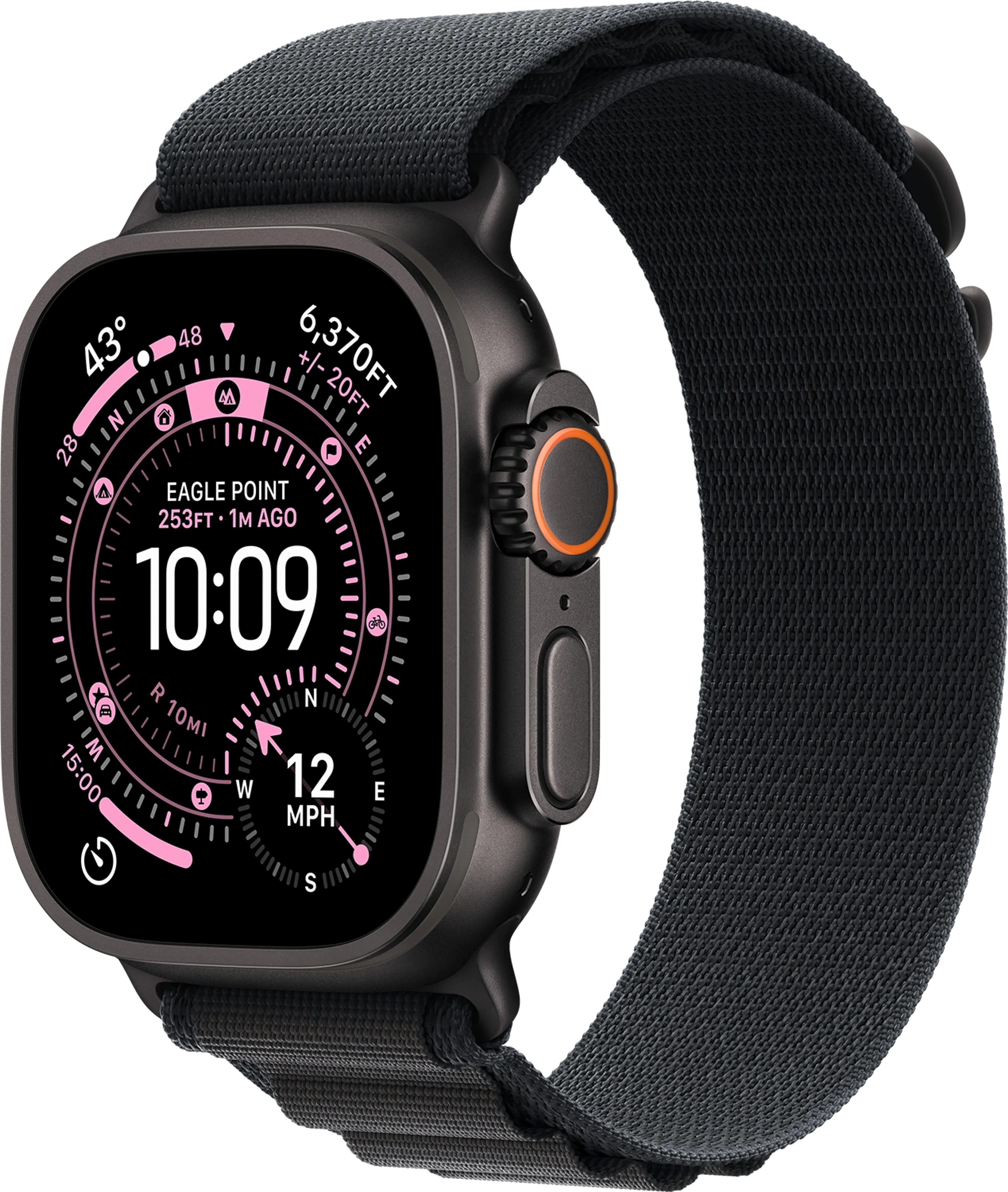 Watch Ultra 3 - 49mm - Titanium Black - Black Alpine Loop - M
