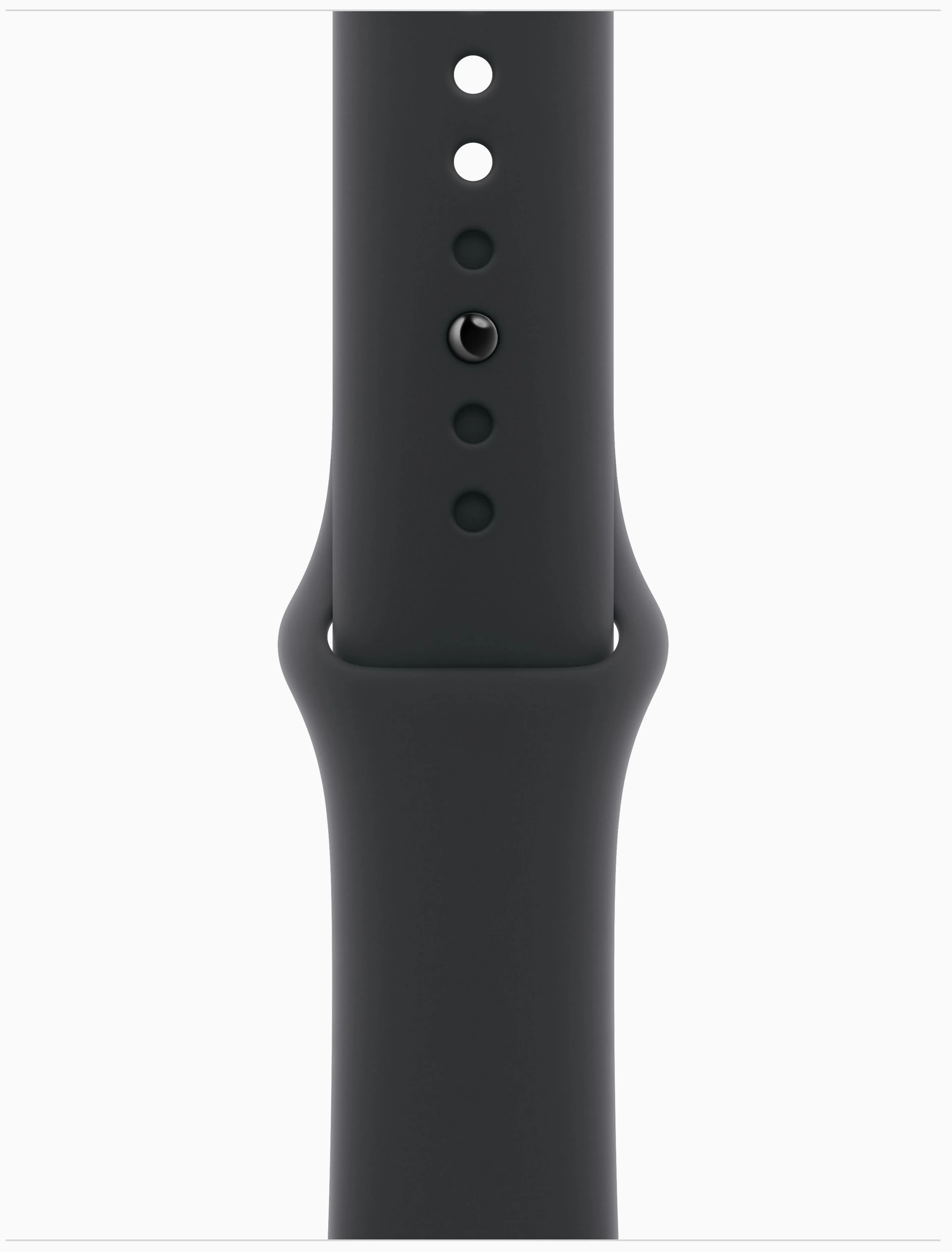 Apple Watch Series 11 GPS - 42mm - Aluminium Grey - Black Sport Band - M/L image