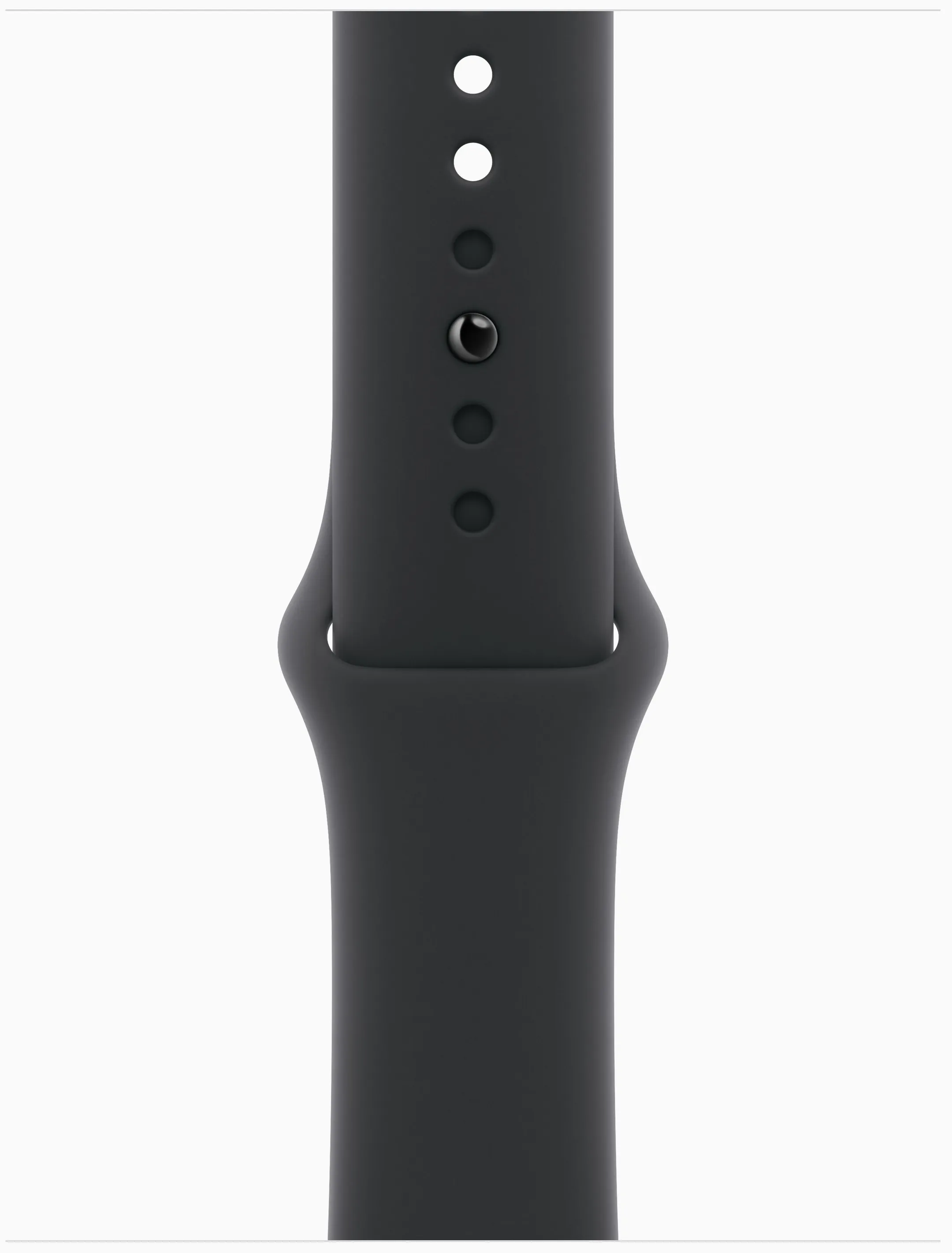 Apple Watch Series 11 GPS - 46mm - Aluminium Grey - Black Sport Band - M/L image