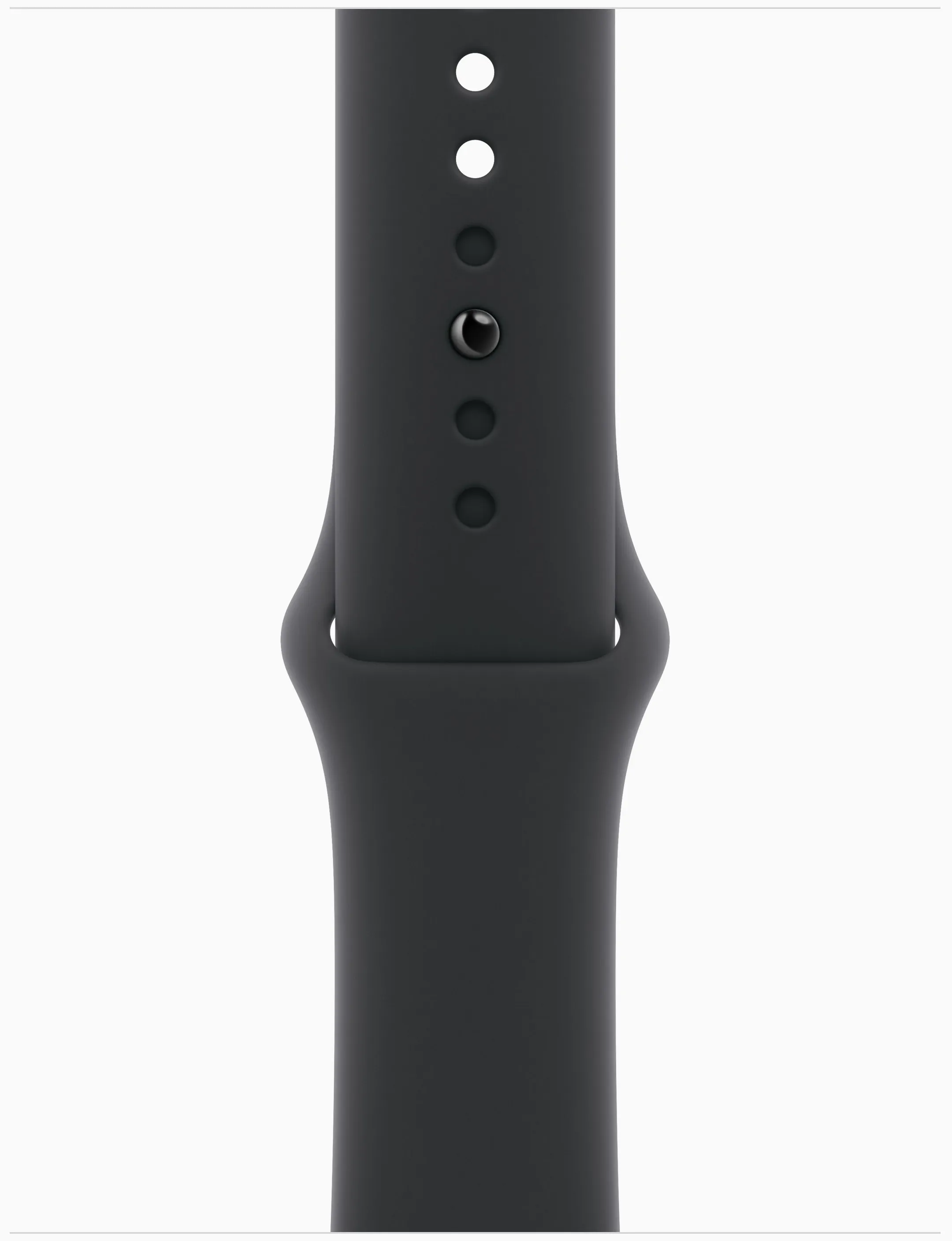 Apple Watch Series 11 GPS - 46mm - Aluminium Black - Black Sport Band - M/L image