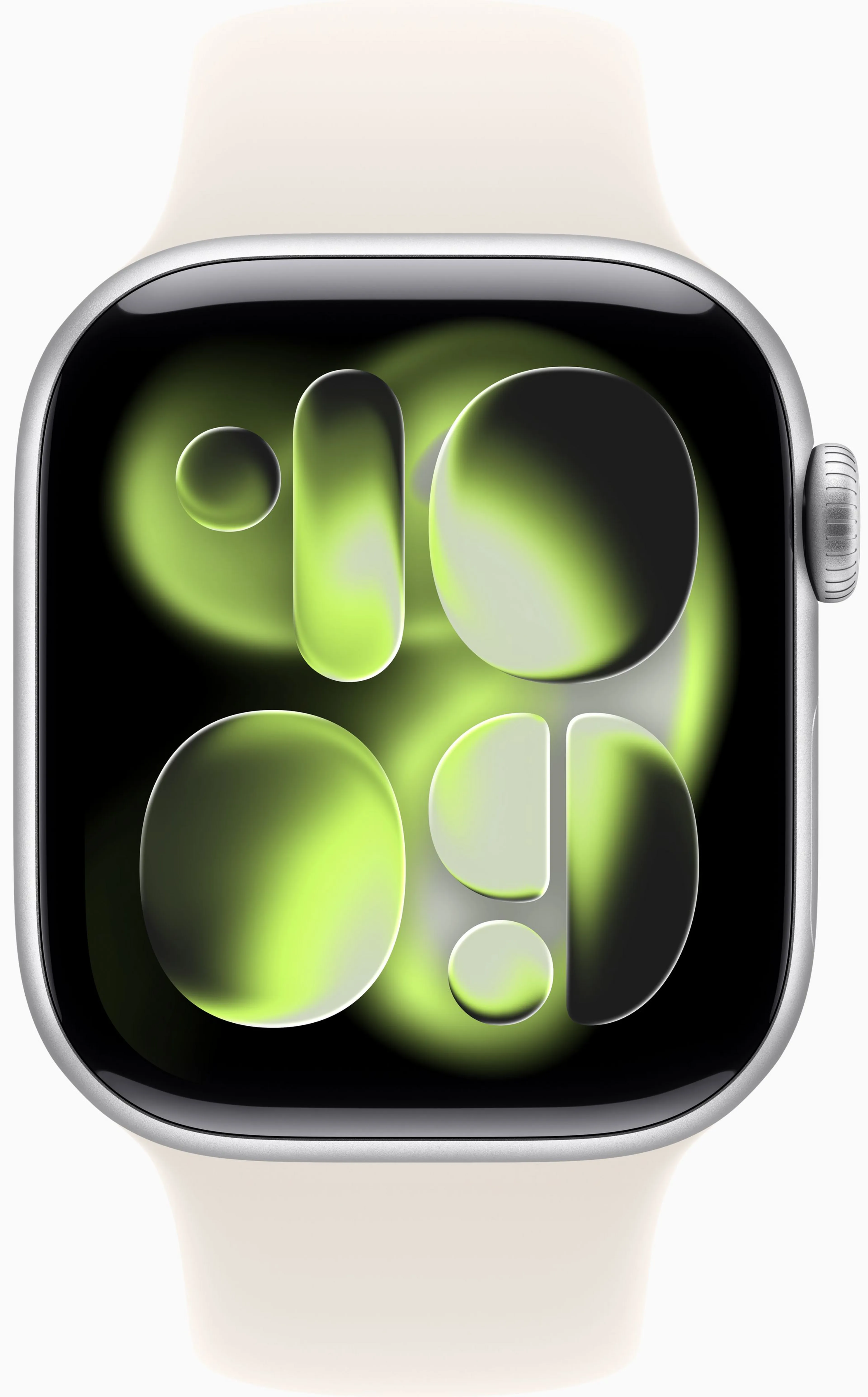 Apple Watch Series 11 GPS - 42mm - Aluminium Silver - Starlight Sport Band - M/L image