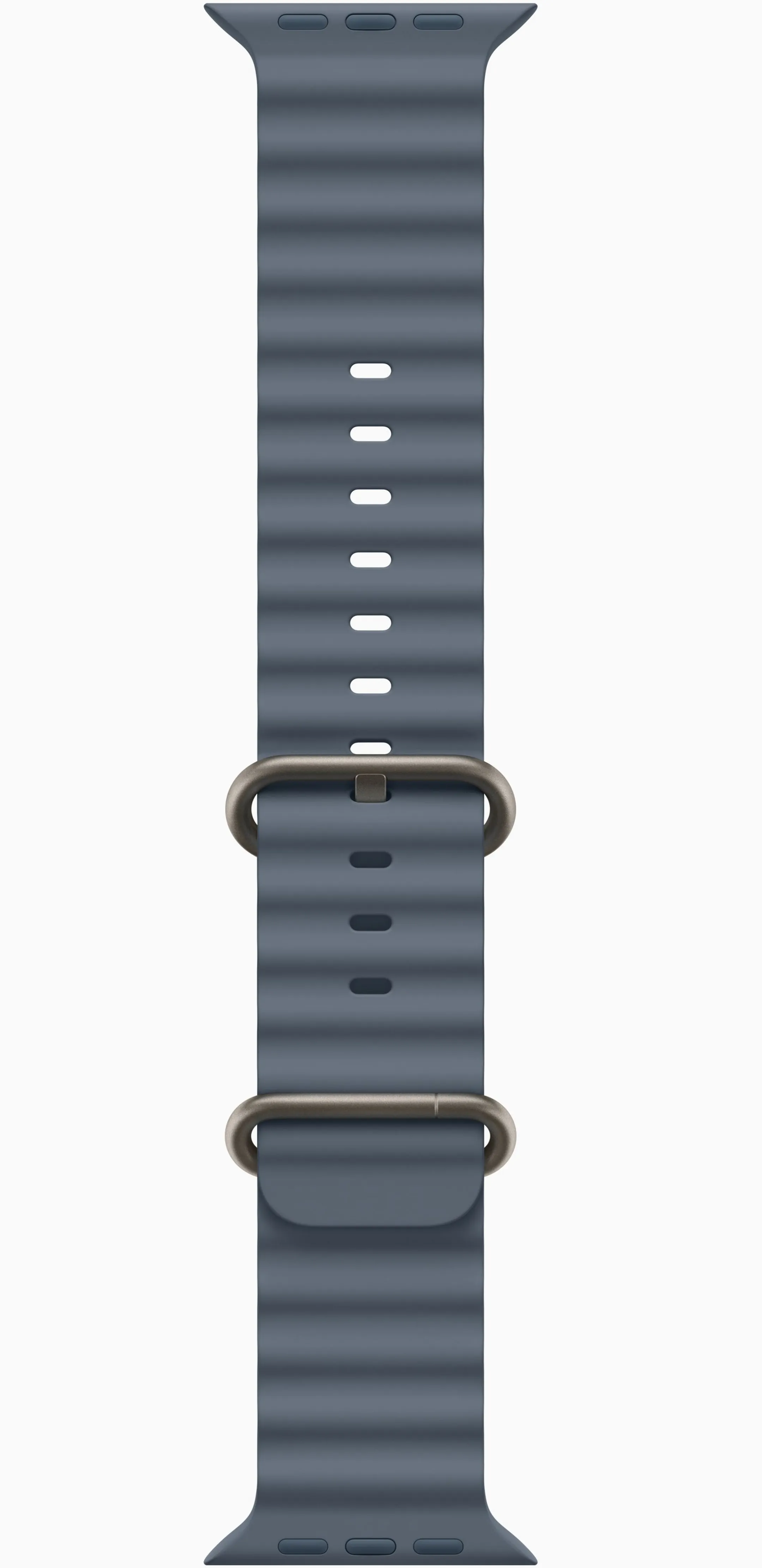 Apple Watch Ultra 3 - 49mm - Titanium Natural - Blue Ocean Band image