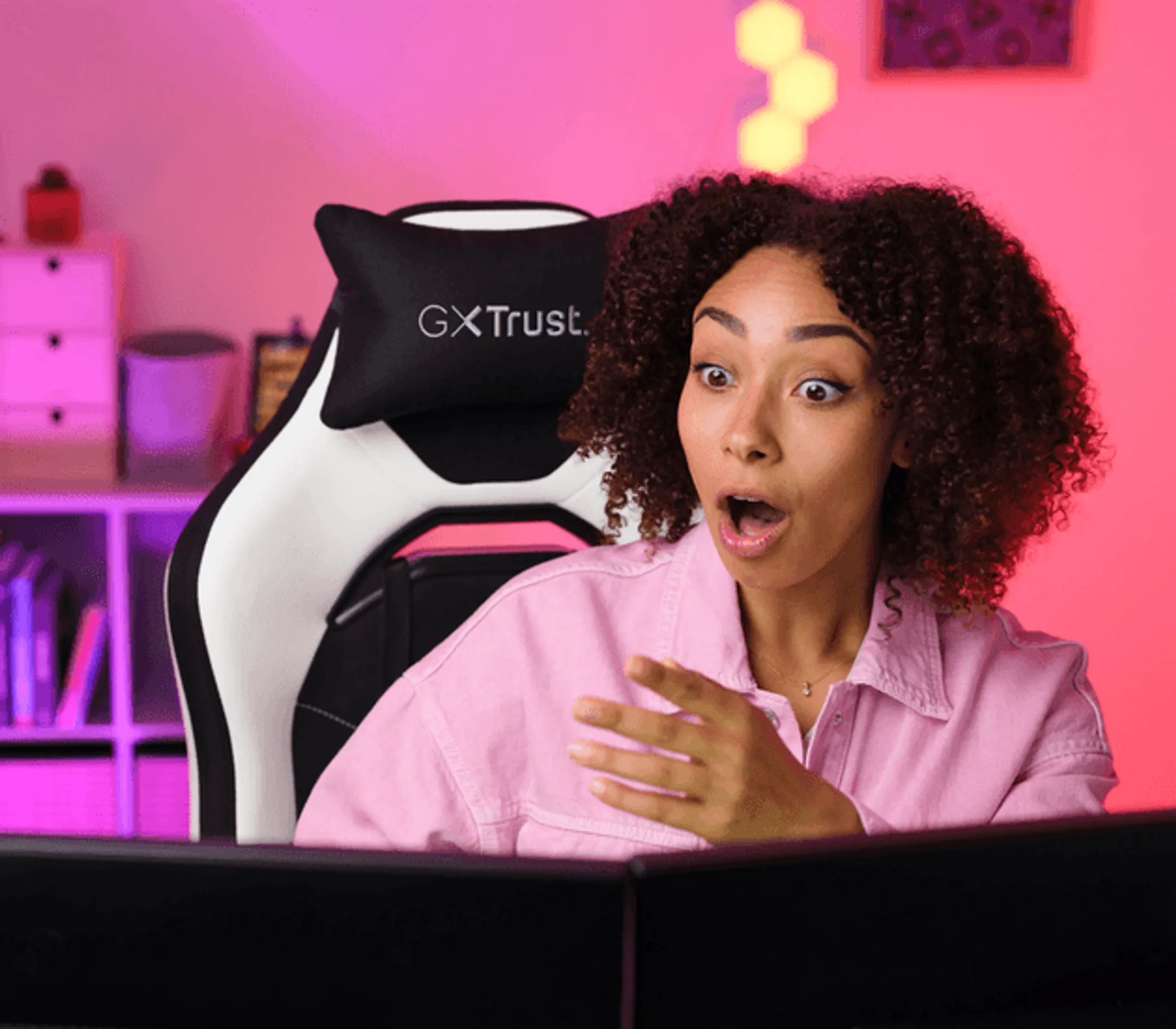 Trust Gaming-Stuhl GXT 714W Ruya – Weiß image