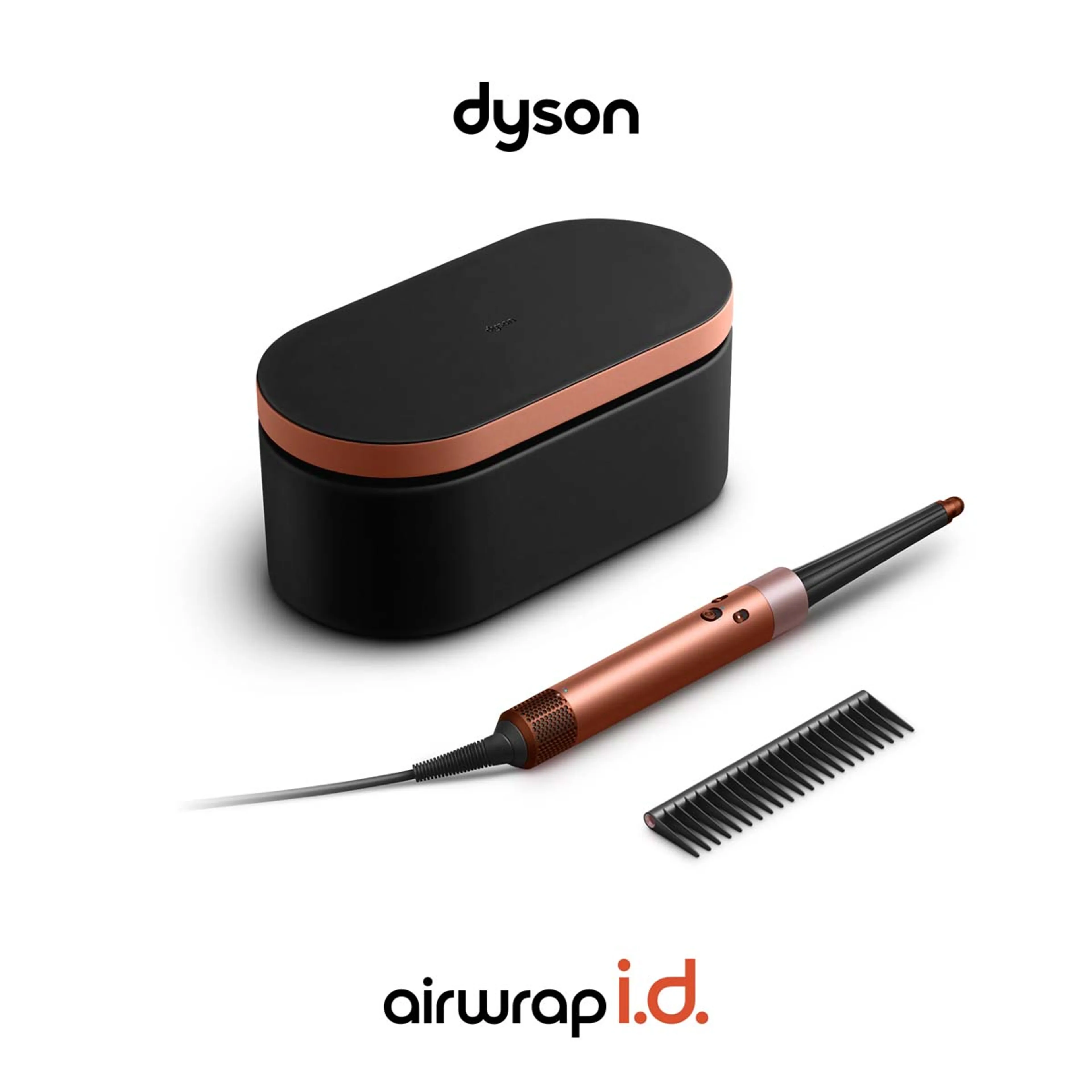 Dyson Airwrap i.d. - Straight to Wavy Hair - Amber Silk image