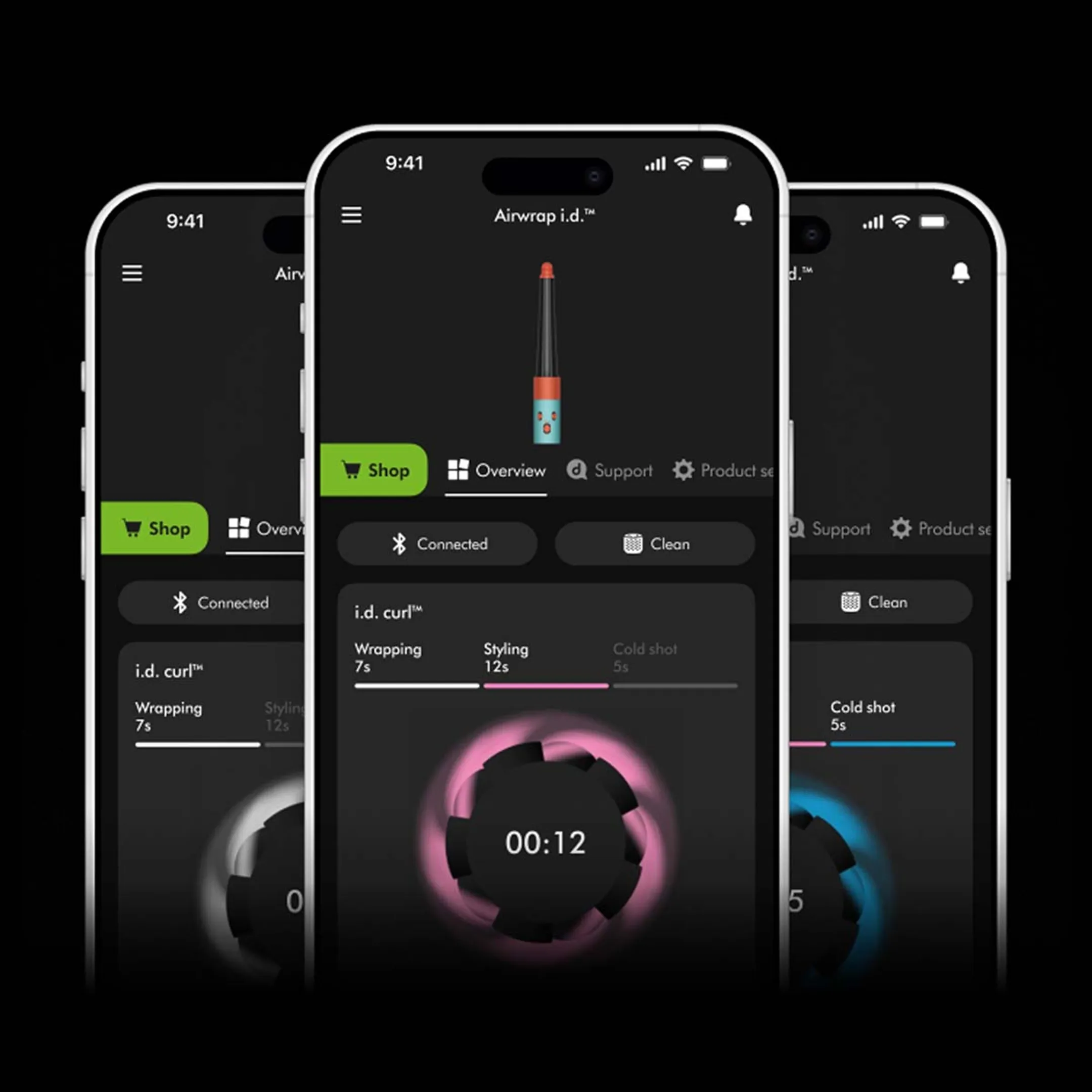 Dyson Airwrap i.d. – lockiges bis krauses Haar – Amber Silk image