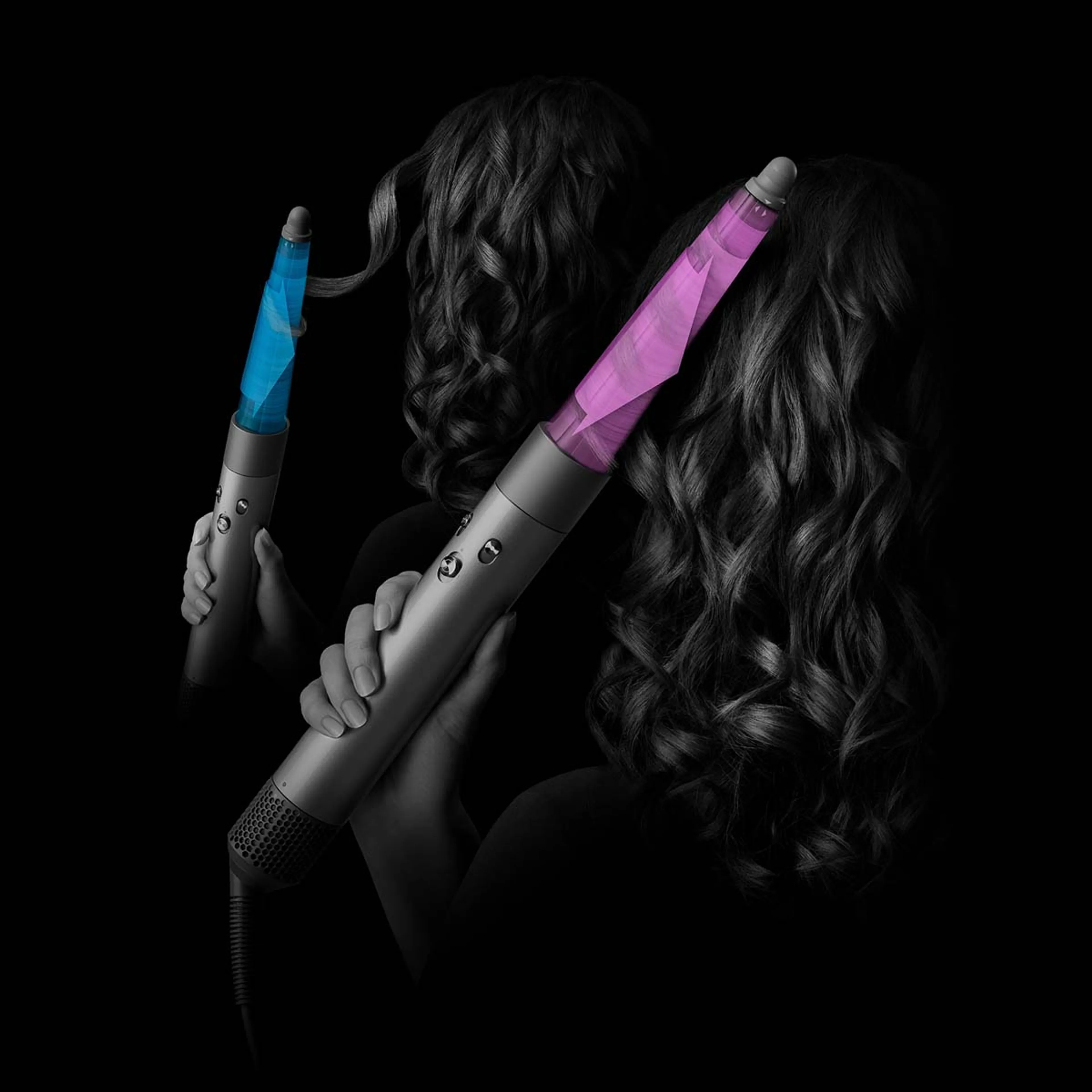 Dyson Airwrap i.d. - curly to kinky hair - Amber Silk image