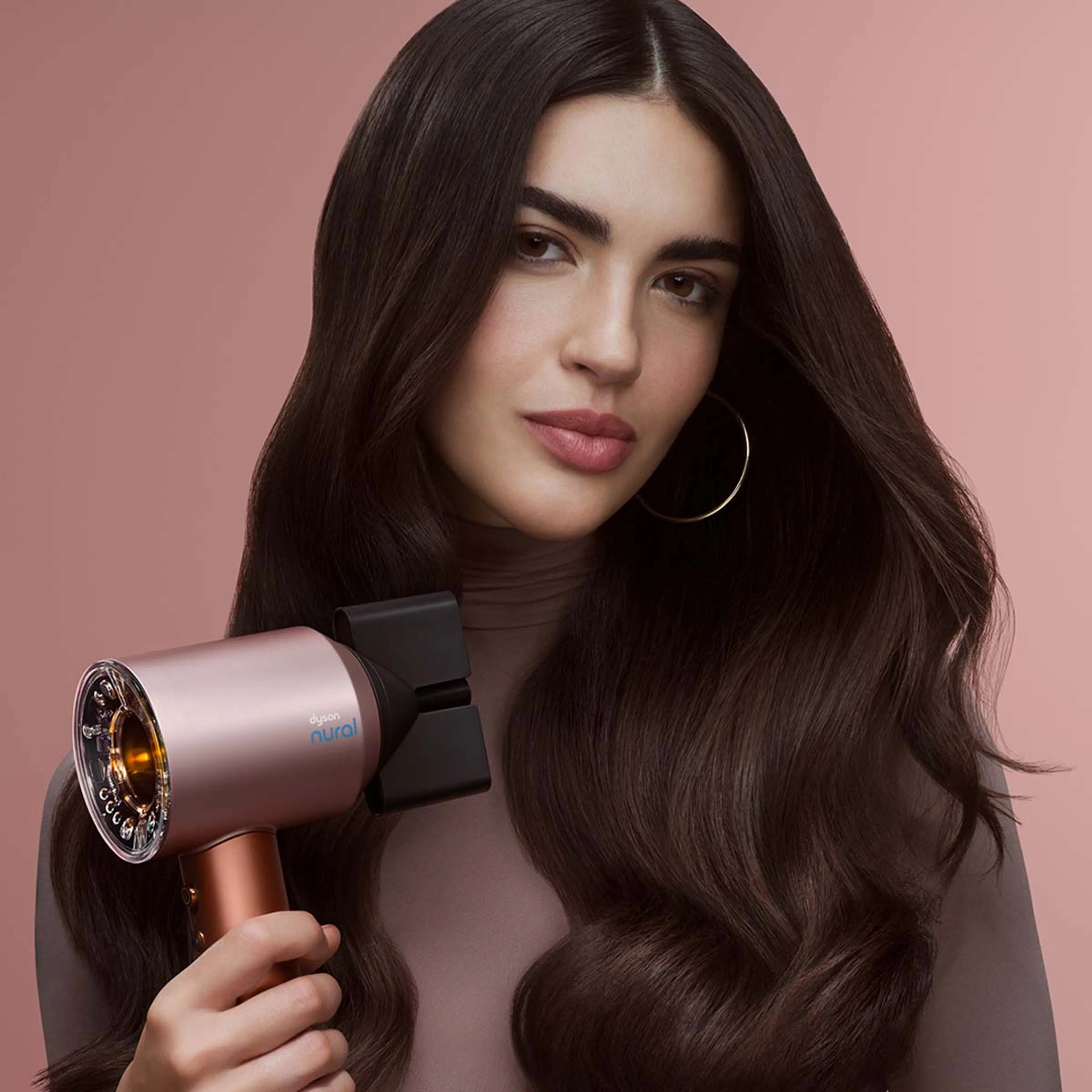Dyson Hair dryer Supersonic Nural Curly + Coily - Amber Silk image