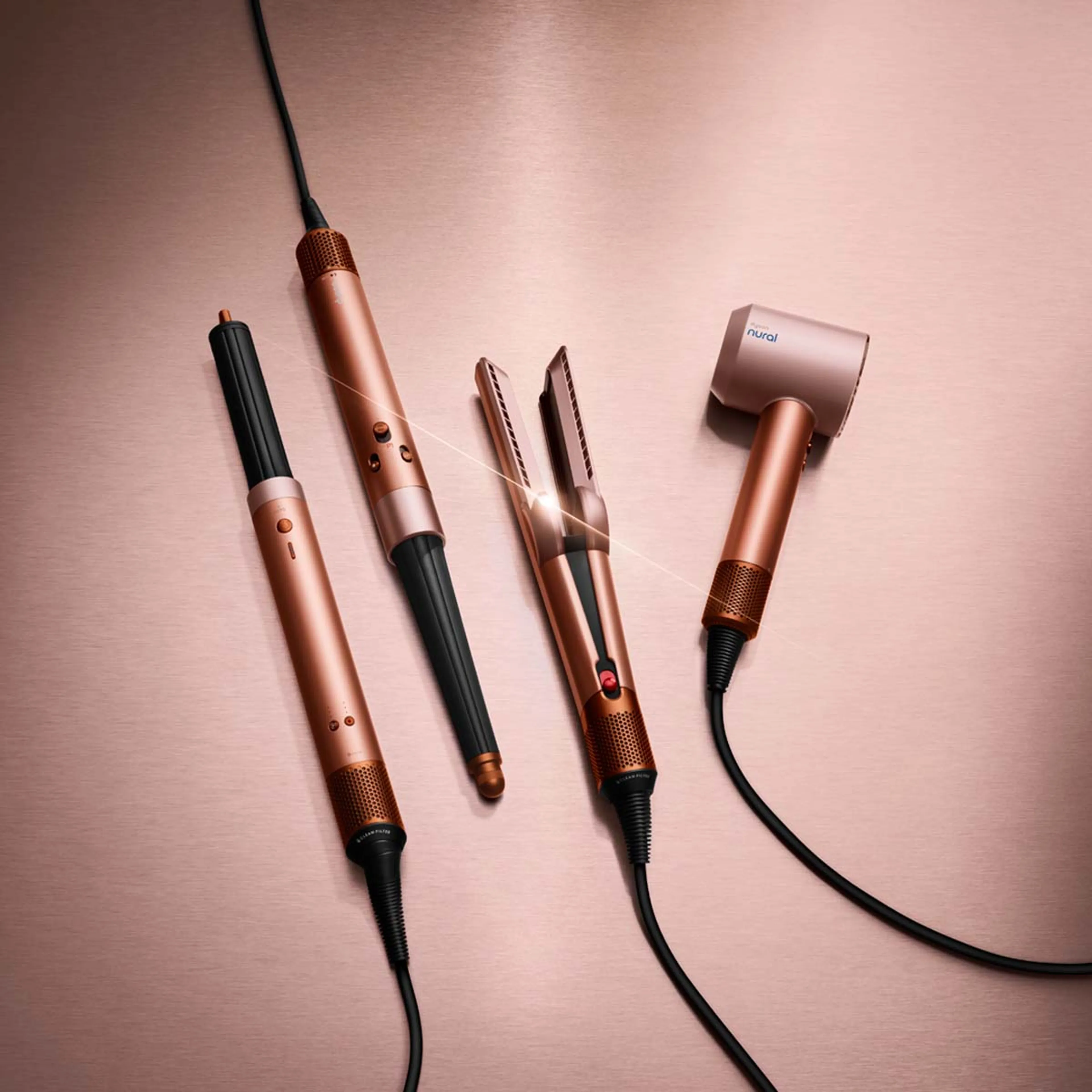 Dyson Hair Straightener Airstrait - Amber Silk image