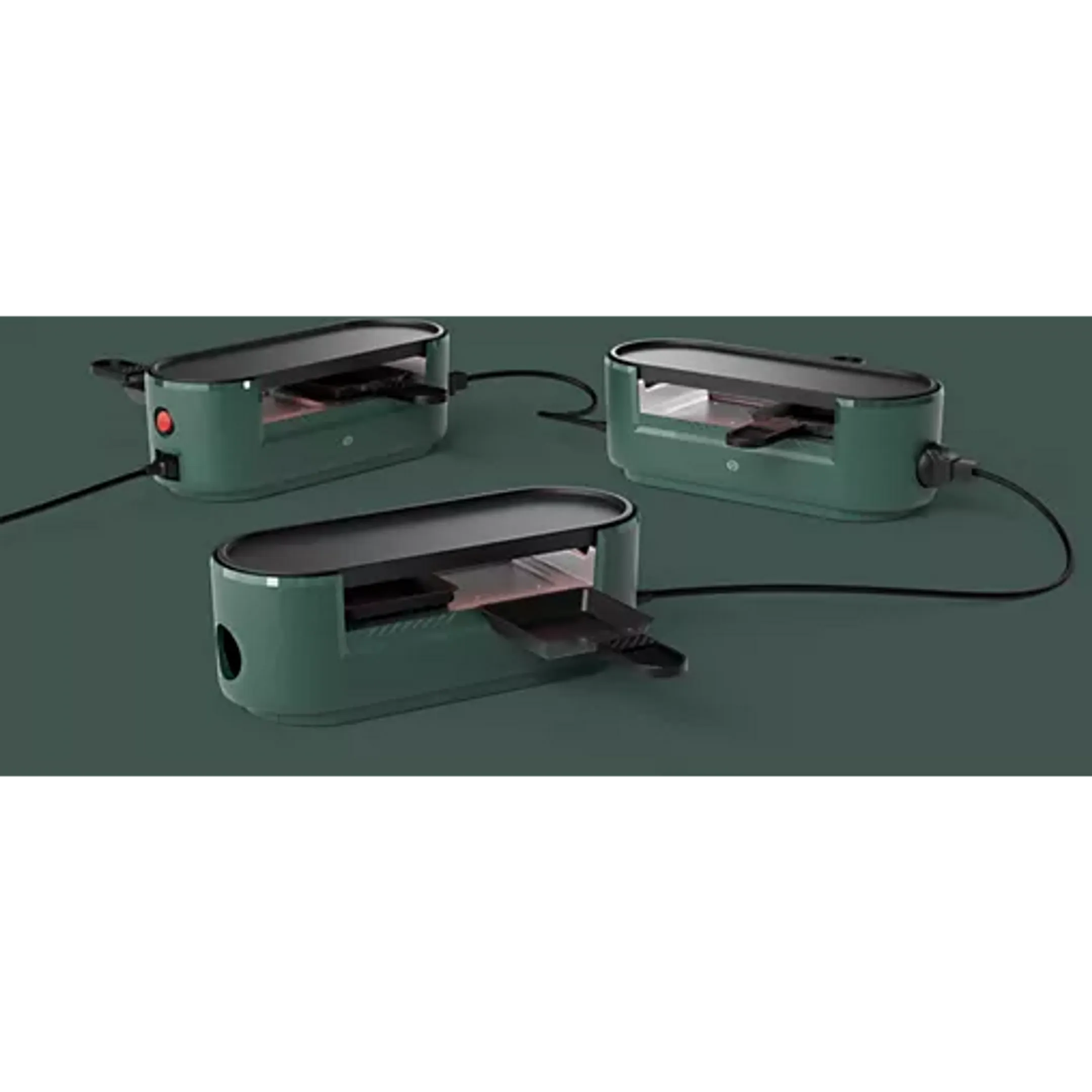 ESSENTIEL-B Multiplug Raclette & Grill Green image